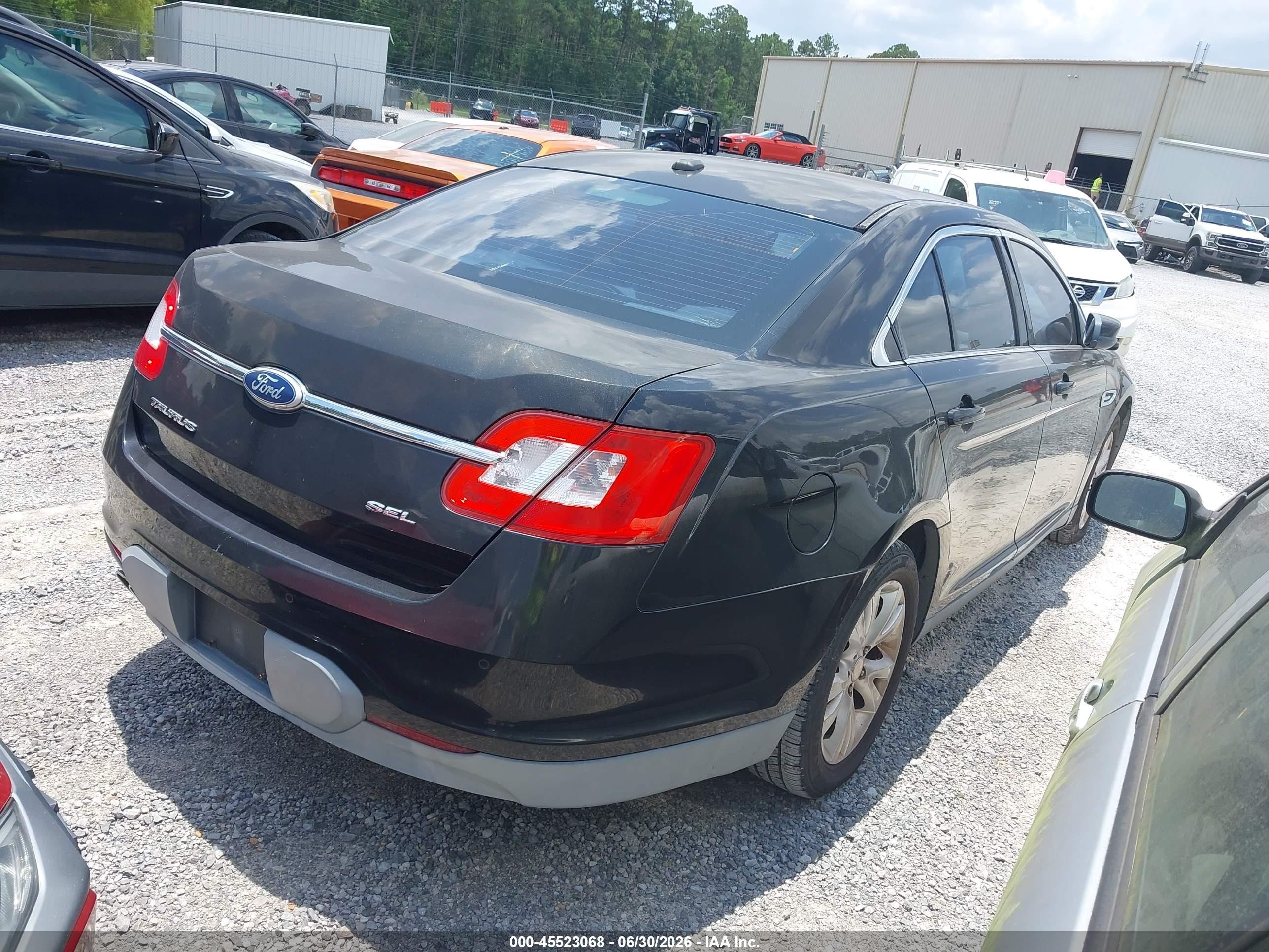 2011 Ford Taurus Sel Black vin: 1FAHP2EW8BG100368