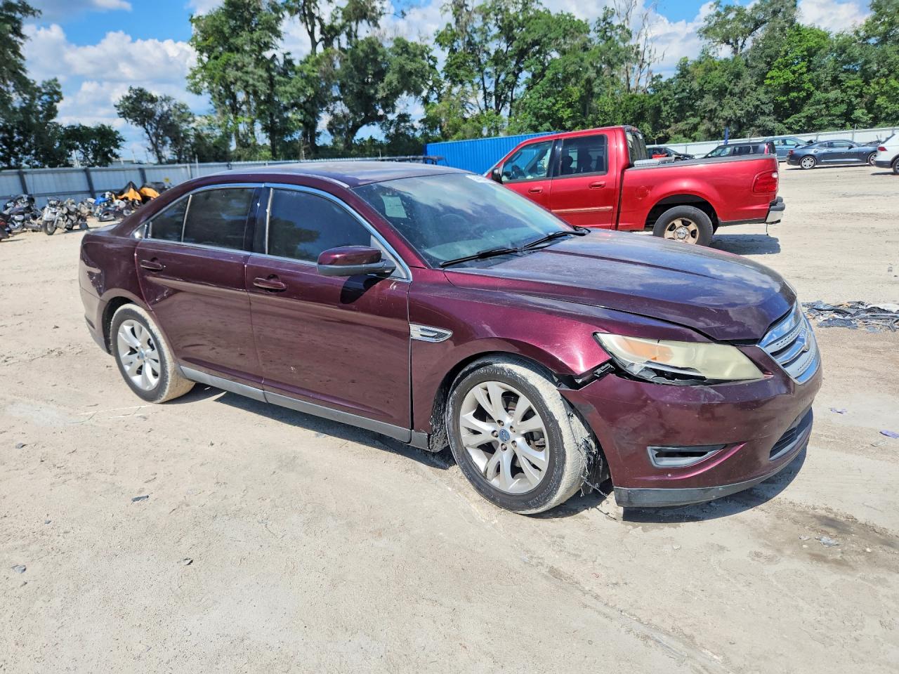 2011 Ford Taurus Sel Burgundy vin: 1FAHP2EW8BG103772