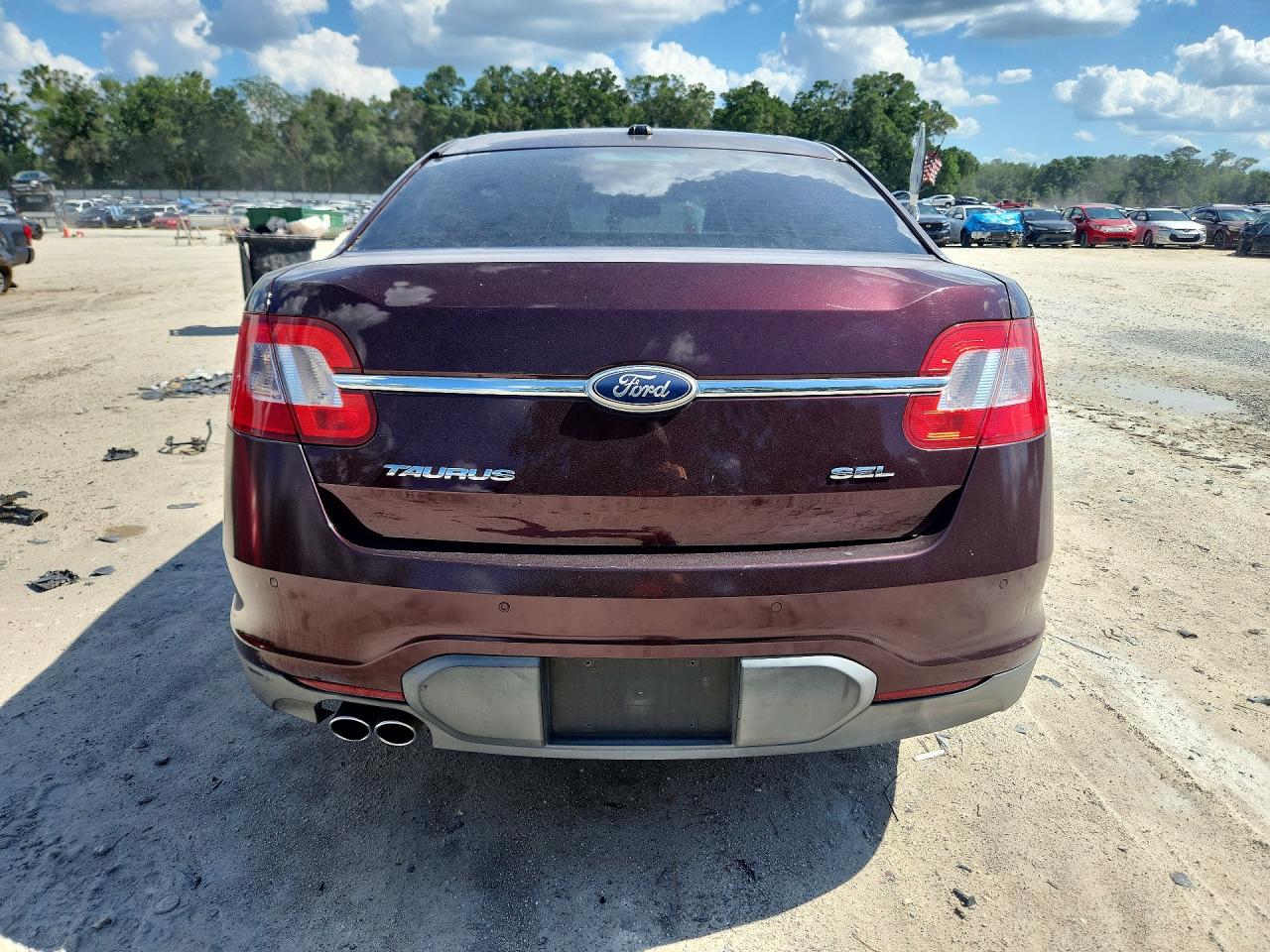 2011 Ford Taurus Sel Burgundy vin: 1FAHP2EW8BG103772