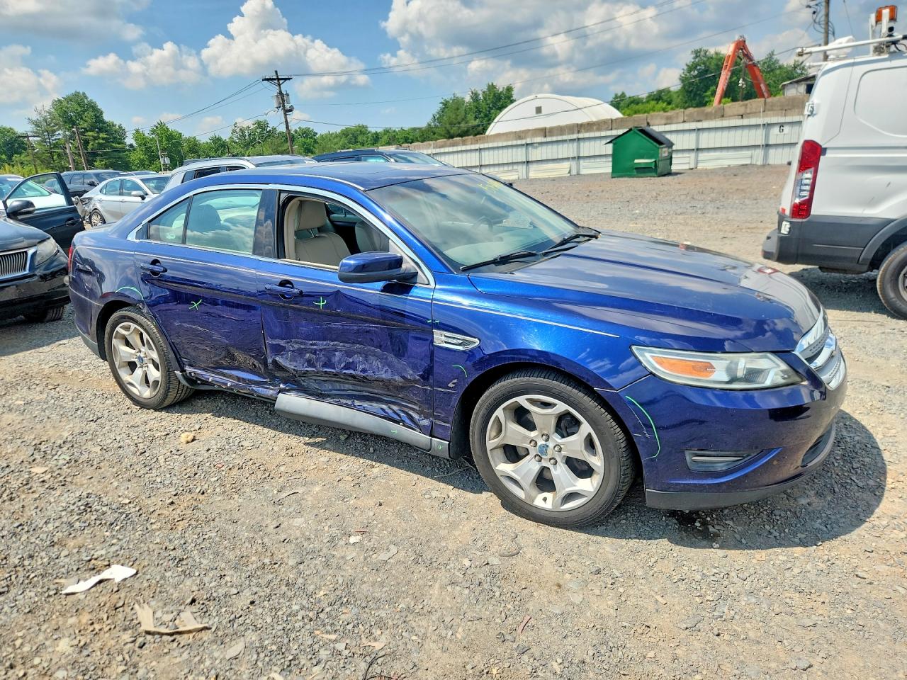 2011 Ford Taurus Sel Blue vin: 1FAHP2EW8BG156925