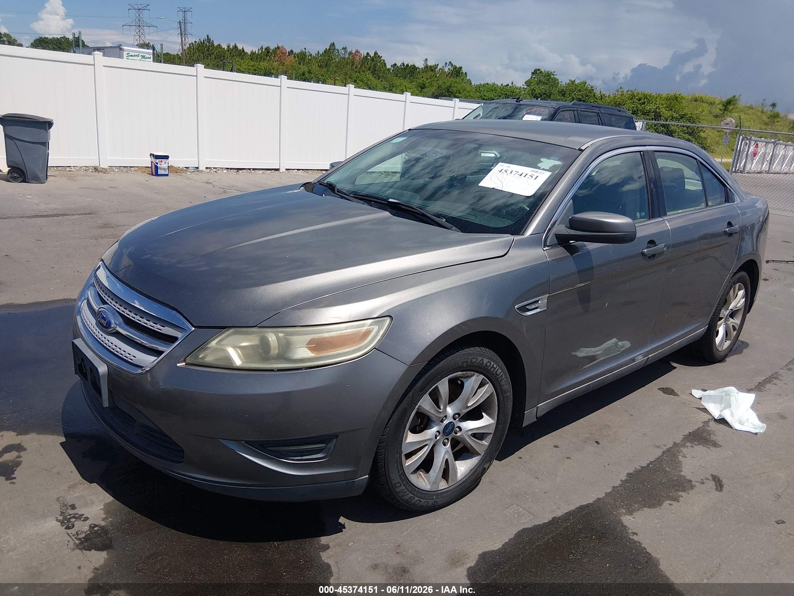 2011 Ford Taurus Sel Gray vin: 1FAHP2EW8BG189987