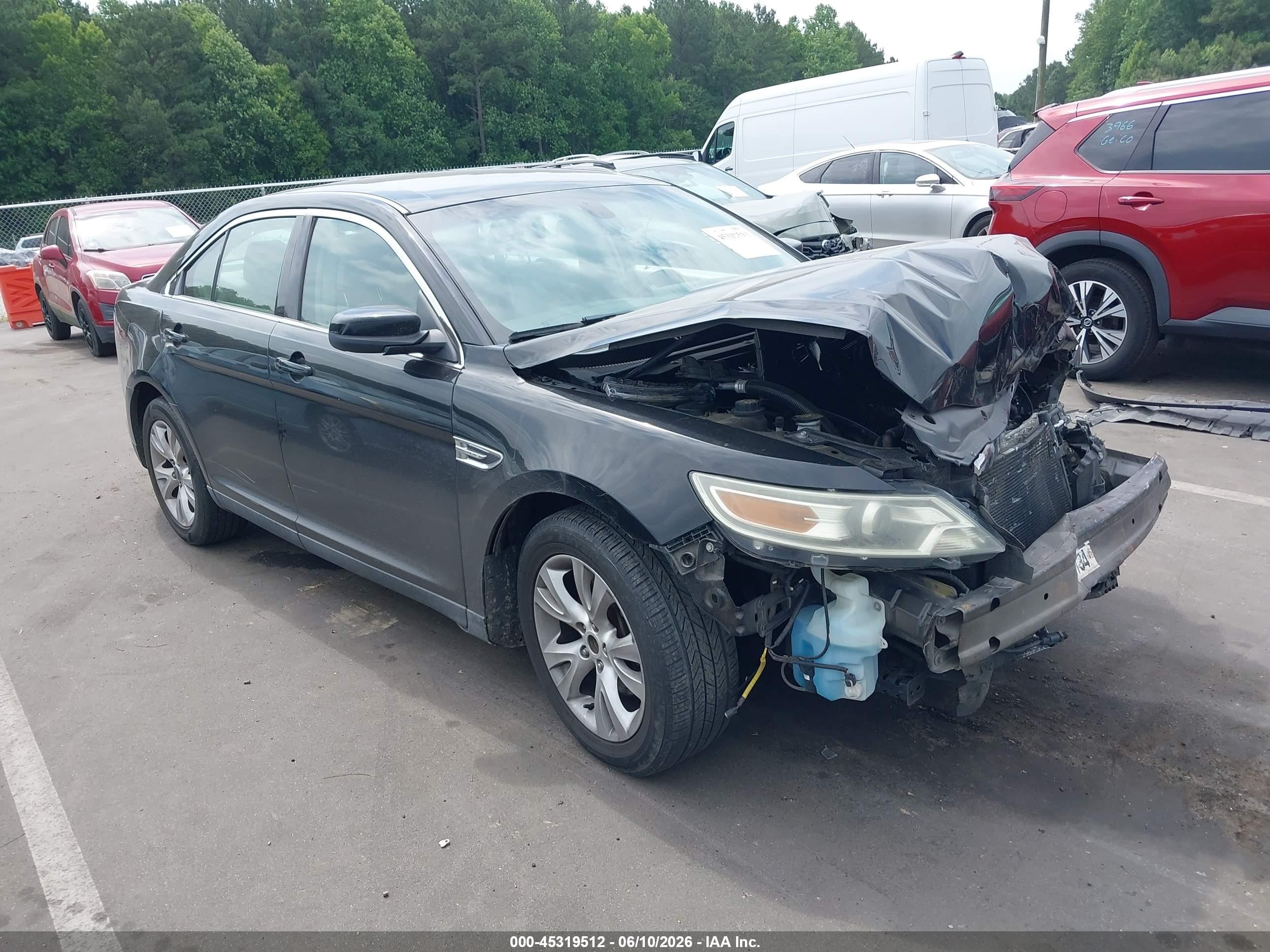 2012 Ford Taurus Sel Черный vin: 1FAHP2EW8CG115678