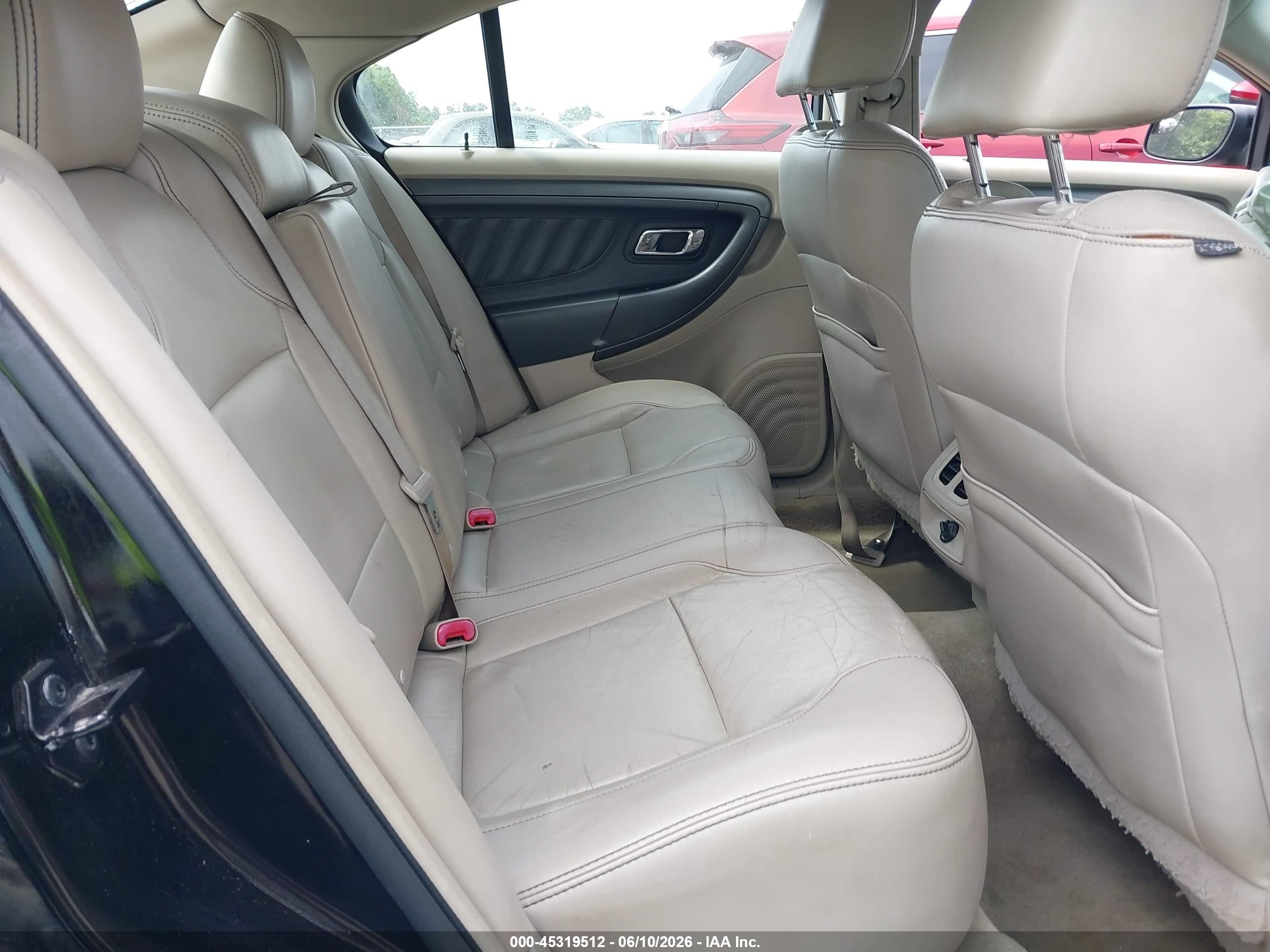2012 Ford Taurus Sel Черный vin: 1FAHP2EW8CG115678