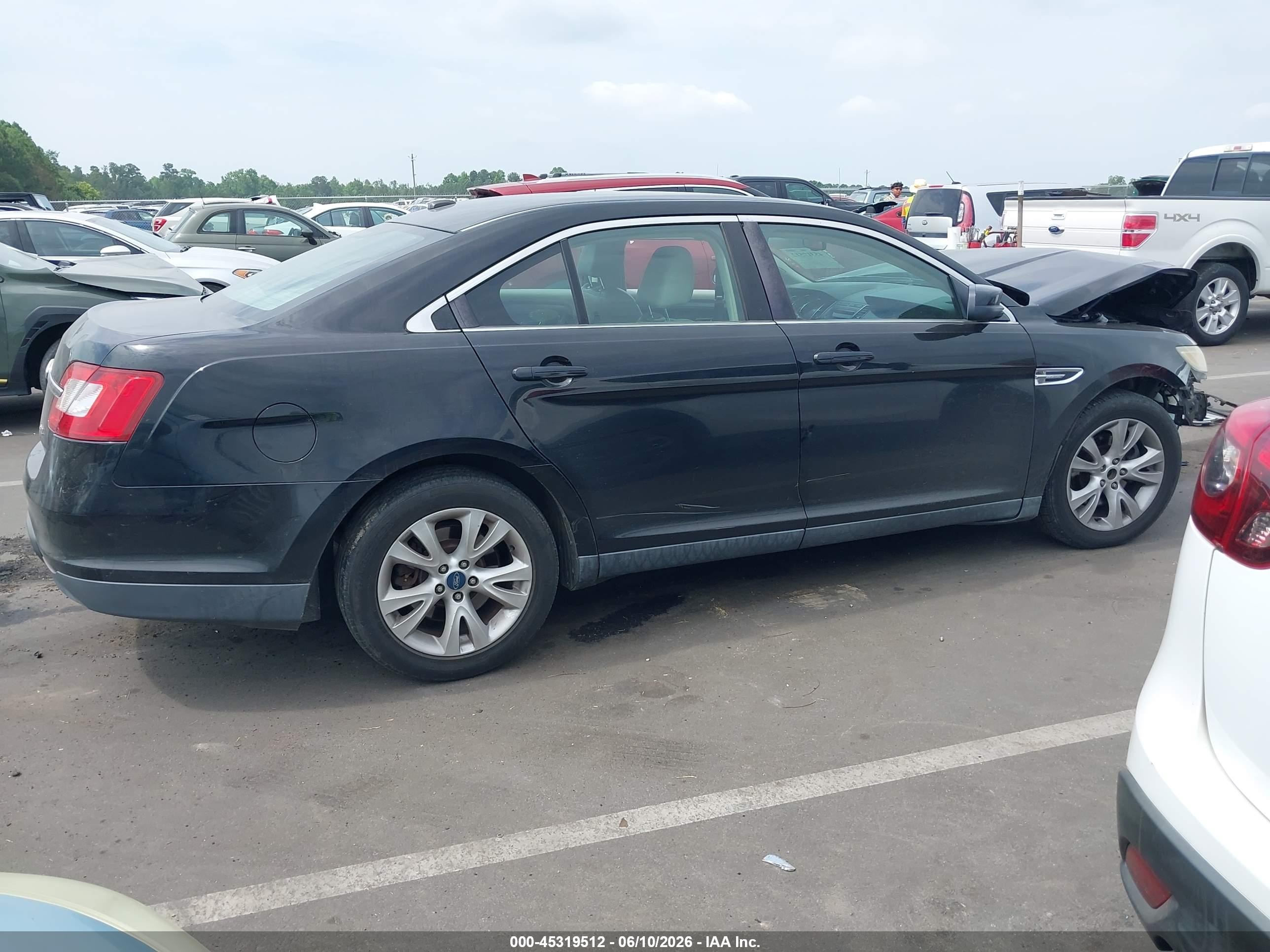 2012 Ford Taurus Sel Черный vin: 1FAHP2EW8CG115678