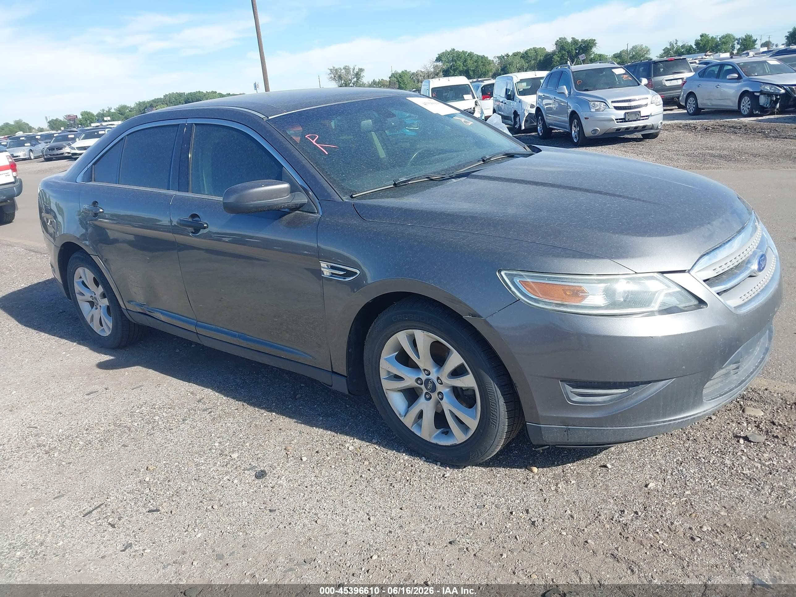 2012 Ford Taurus Sel Gray vin: 1FAHP2EW8CG118242