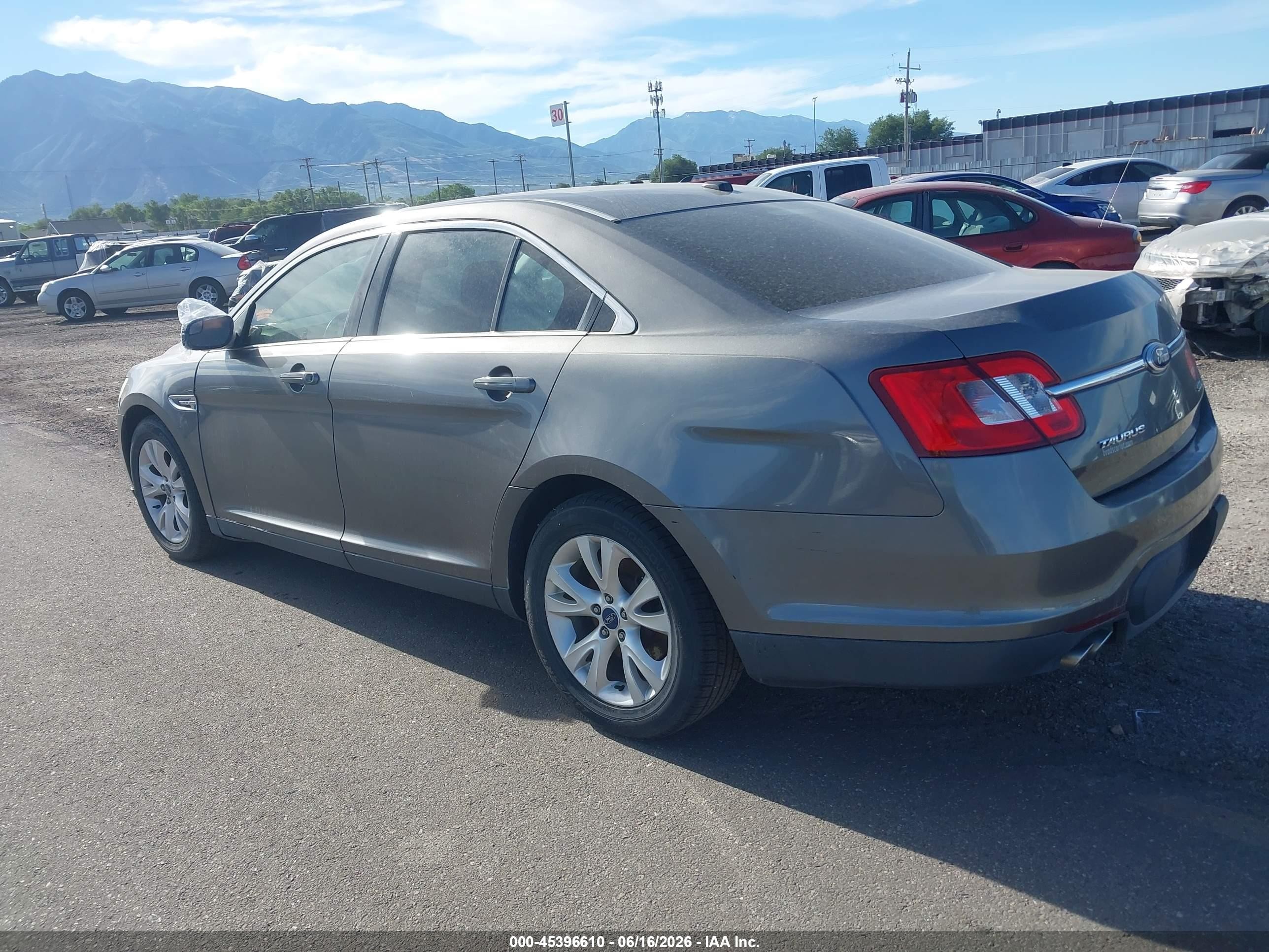 2012 Ford Taurus Sel Серый vin: 1FAHP2EW8CG118242