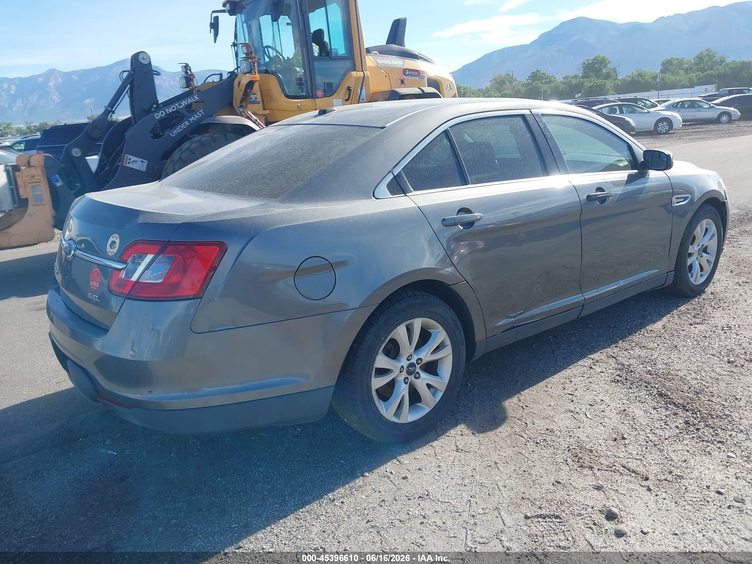 2012 Ford Taurus Sel Серый vin: 1FAHP2EW8CG118242