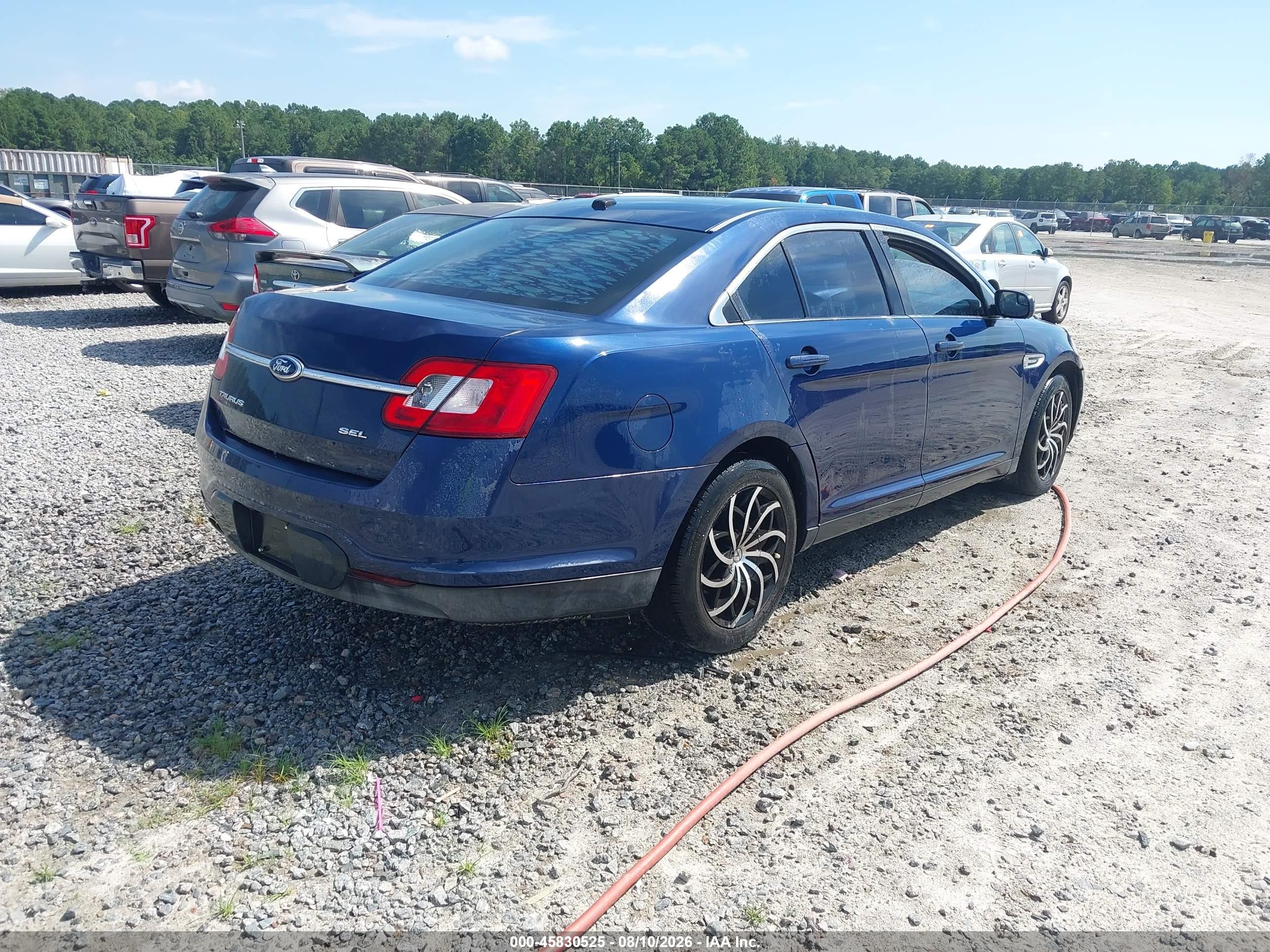 2012 Ford Taurus Sel Blue vin: 1FAHP2EW8CG120461