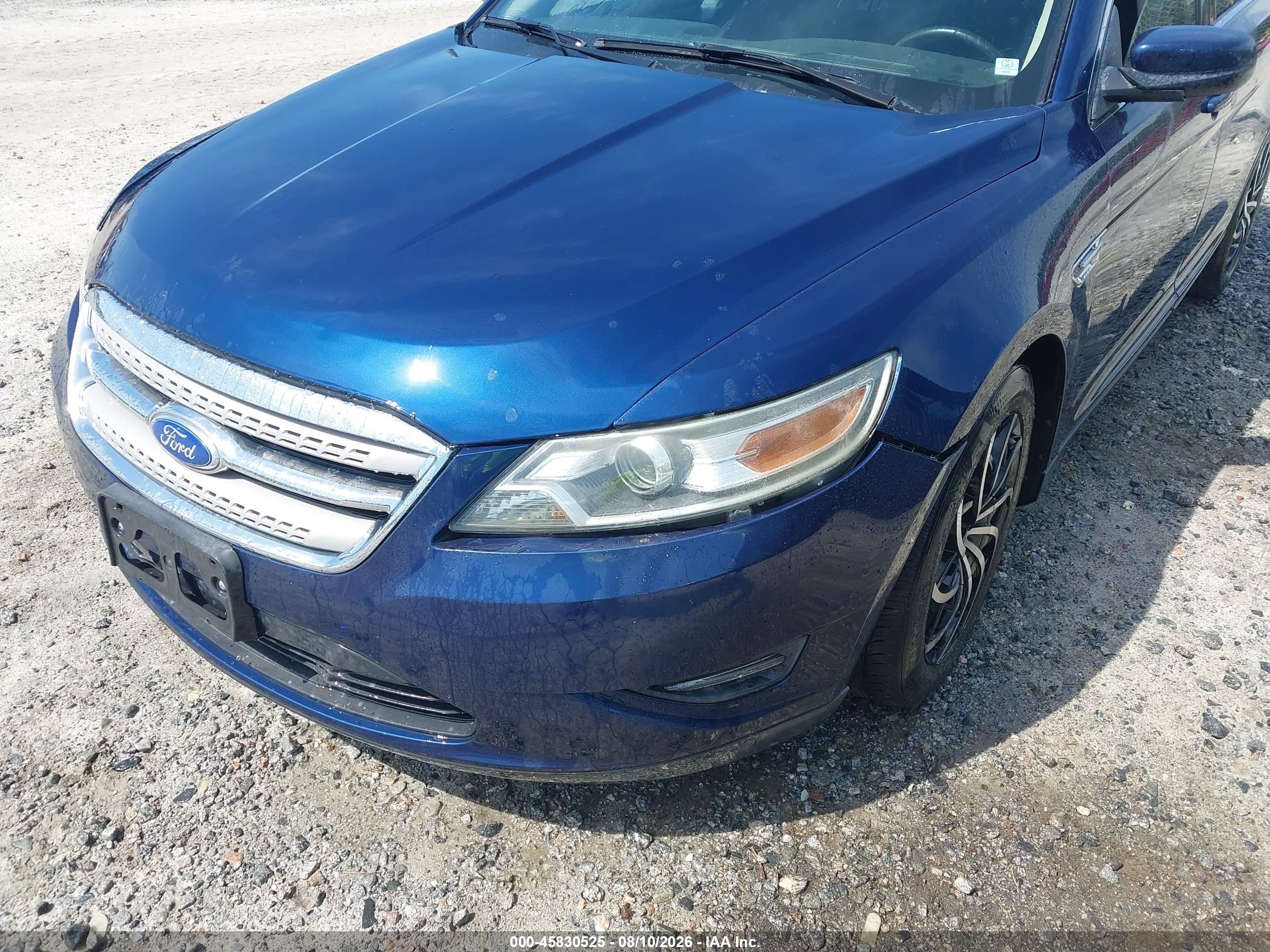 2012 Ford Taurus Sel Blue vin: 1FAHP2EW8CG120461