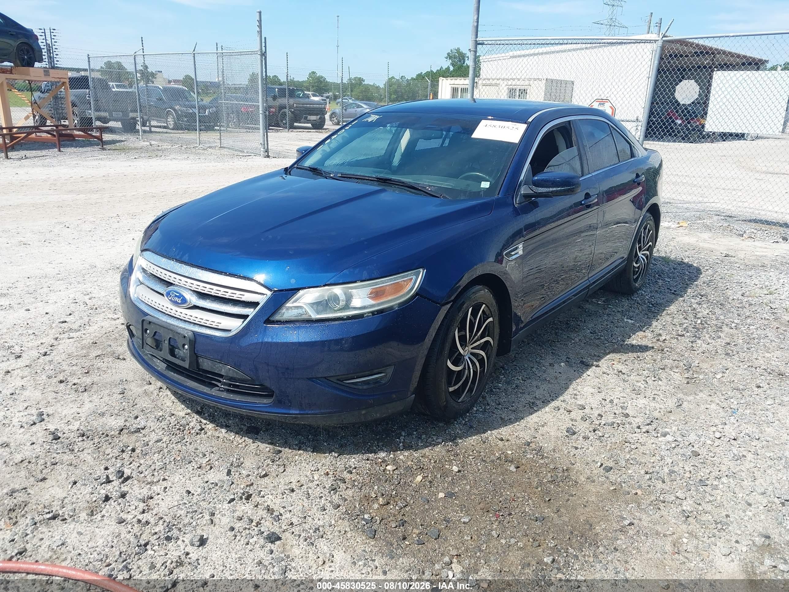 2012 Ford Taurus Sel Blue vin: 1FAHP2EW8CG120461