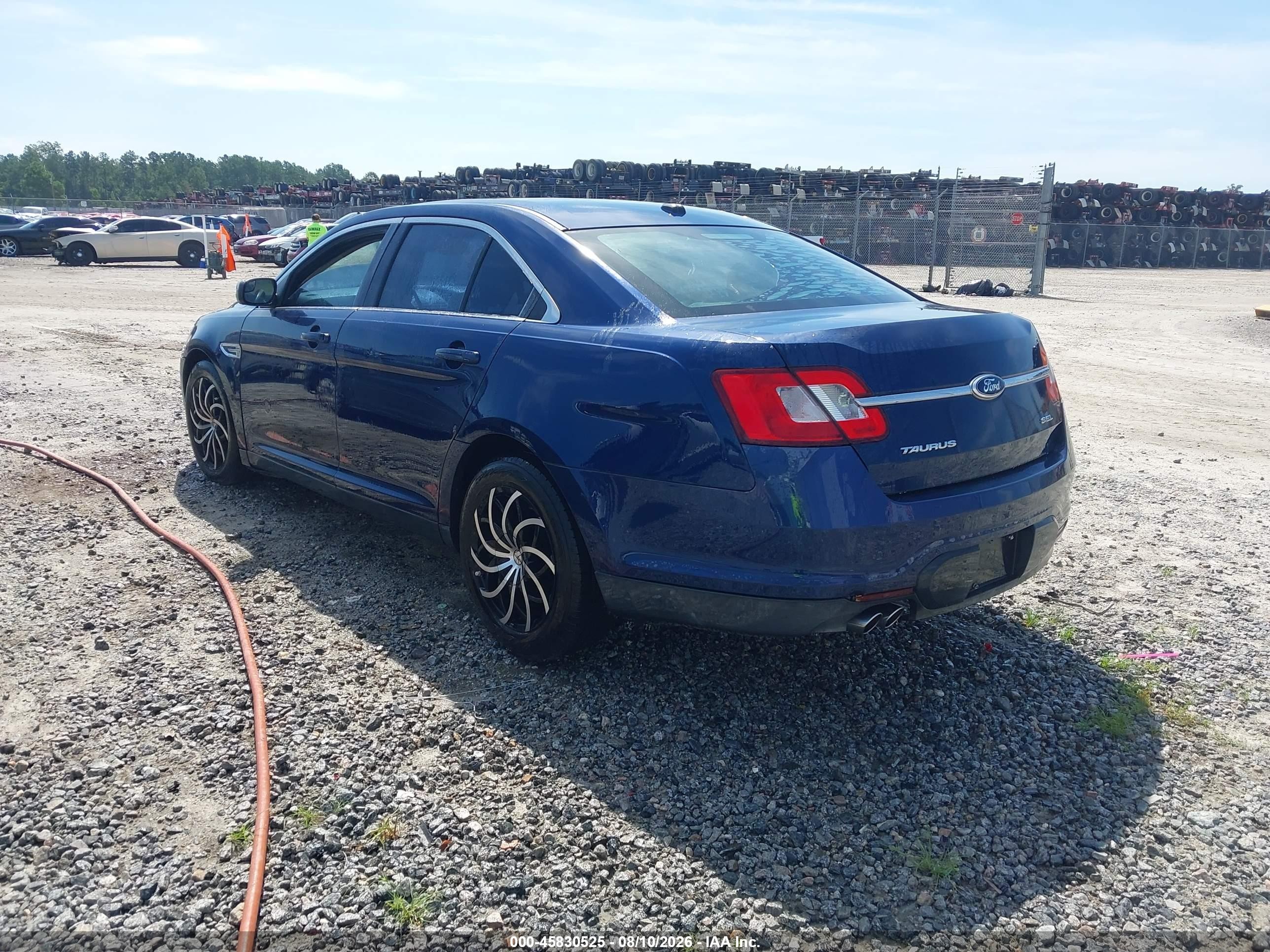 2012 Ford Taurus Sel Blue vin: 1FAHP2EW8CG120461