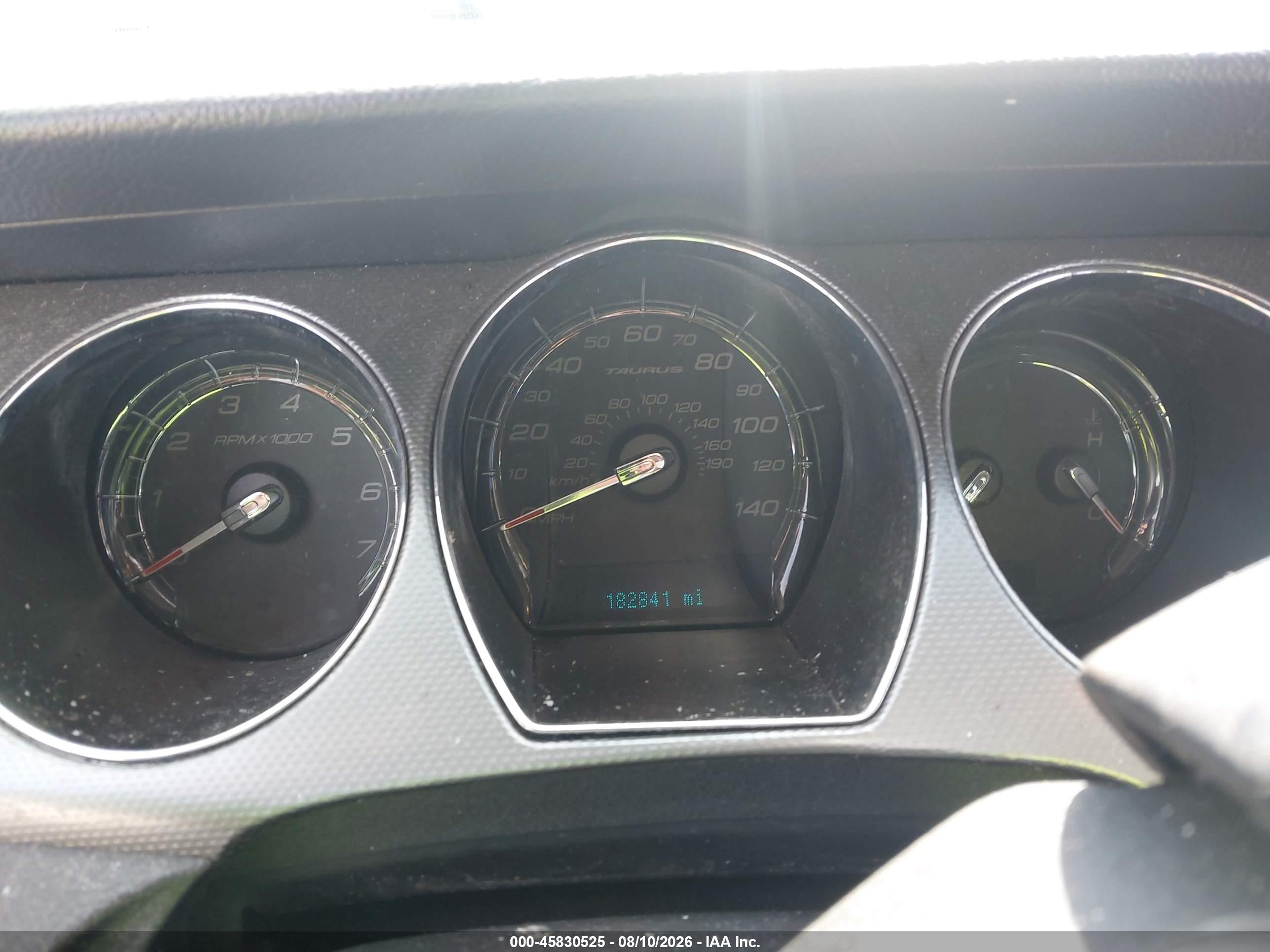 2012 Ford Taurus Sel Blue vin: 1FAHP2EW8CG120461