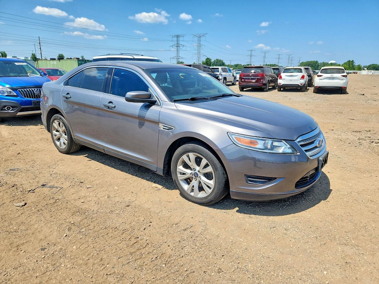 2012 Ford Taurus Sel Gray vin: 1FAHP2EW8CG129841