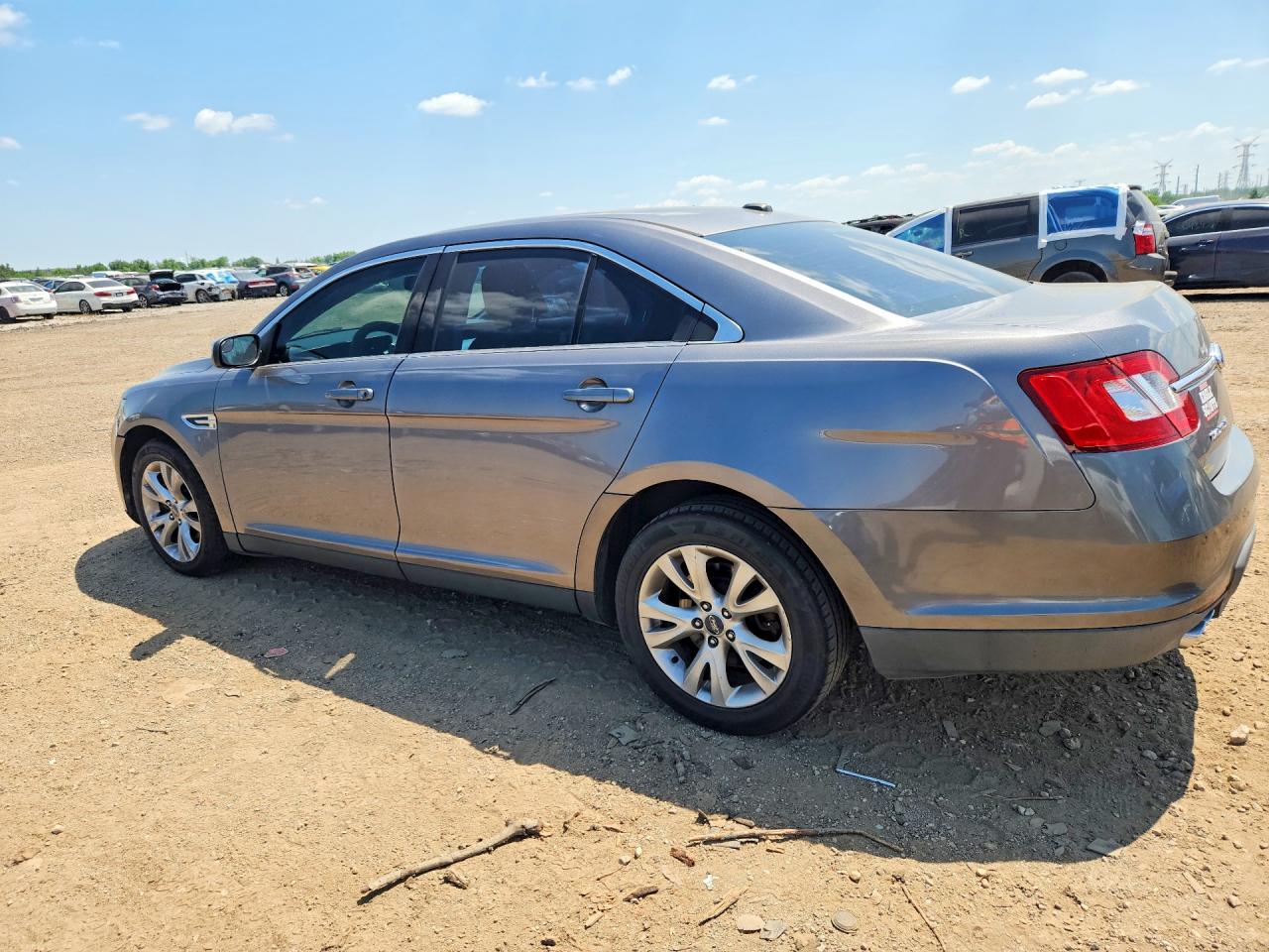 2012 Ford Taurus Sel Gray vin: 1FAHP2EW8CG129841