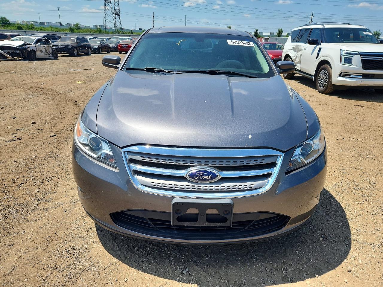 2012 Ford Taurus Sel Gray vin: 1FAHP2EW8CG129841