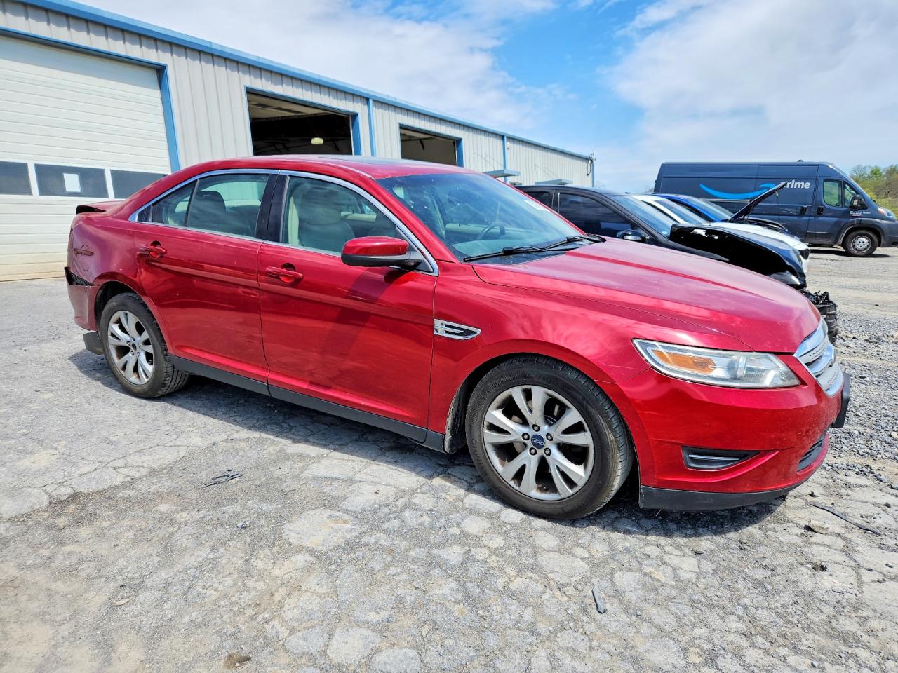 2012 Ford Taurus Sel Красный vin: 1FAHP2EW8CG133114