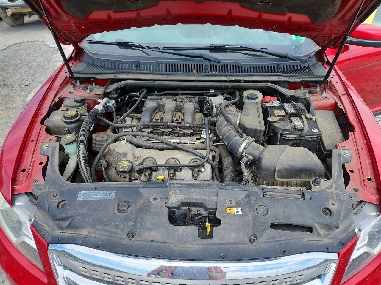 2012 Ford Taurus Sel Красный vin: 1FAHP2EW8CG133114