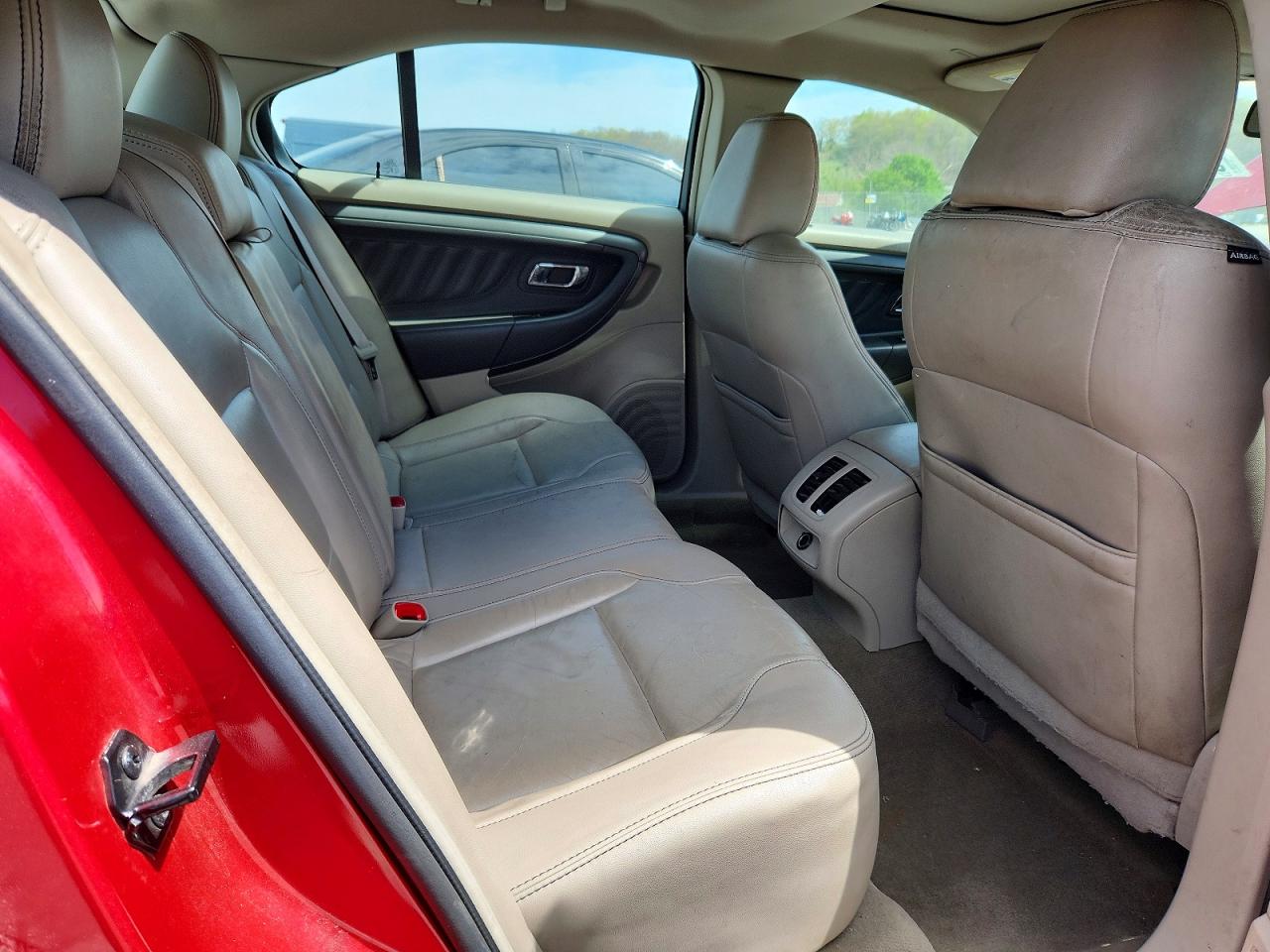 2012 Ford Taurus Sel Красный vin: 1FAHP2EW8CG133114