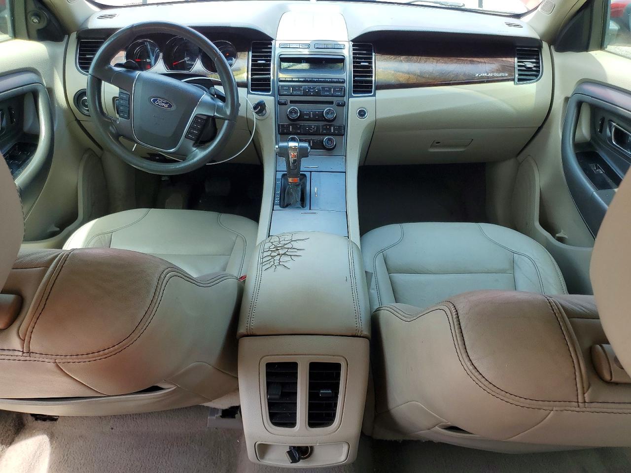 2010 Ford Taurus Sel Red vin: 1FAHP2EW9AG126718