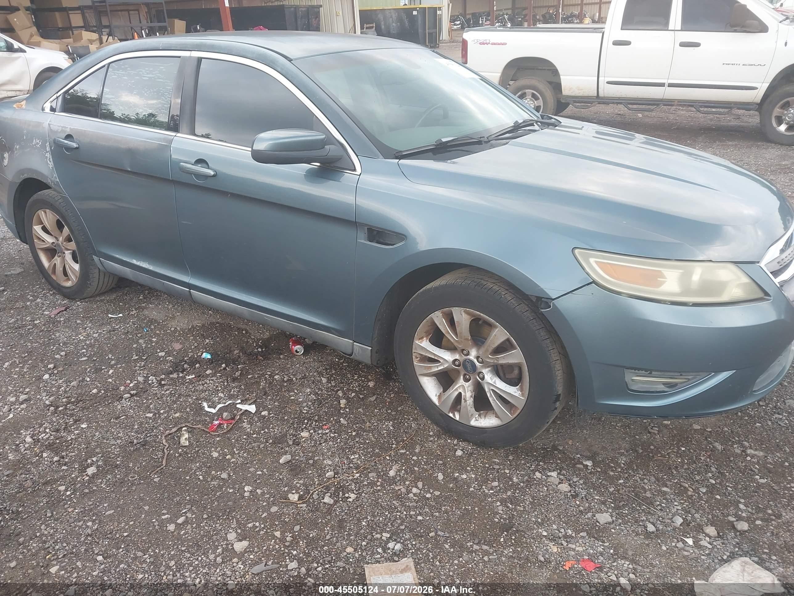 2010 Ford Taurus Sel Blue vin: 1FAHP2EW9AG145480