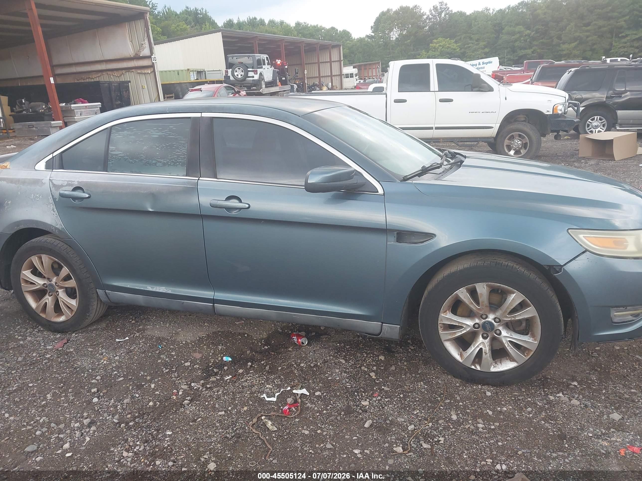 2010 Ford Taurus Sel Синий vin: 1FAHP2EW9AG145480