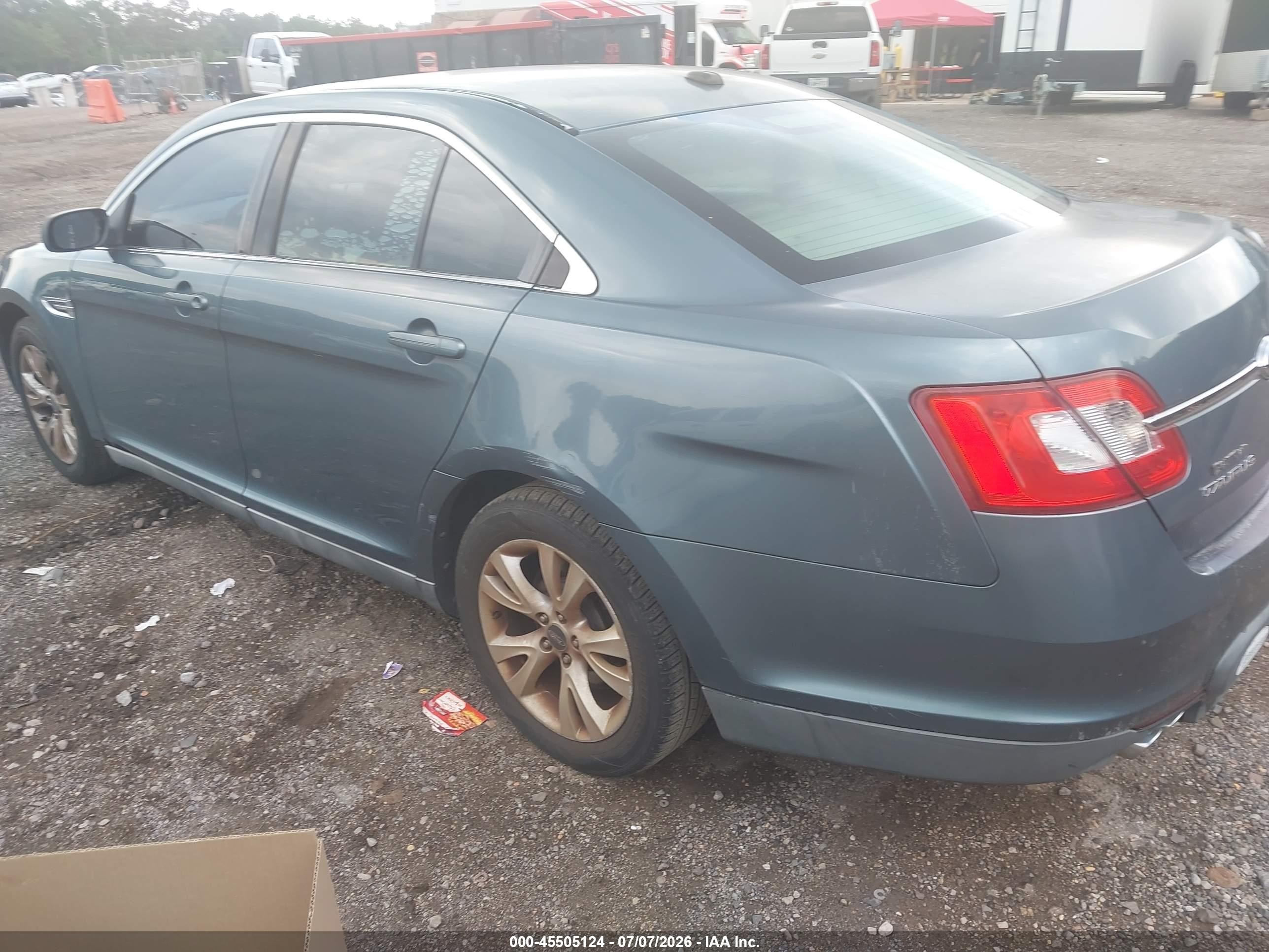 2010 Ford Taurus Sel Синий vin: 1FAHP2EW9AG145480