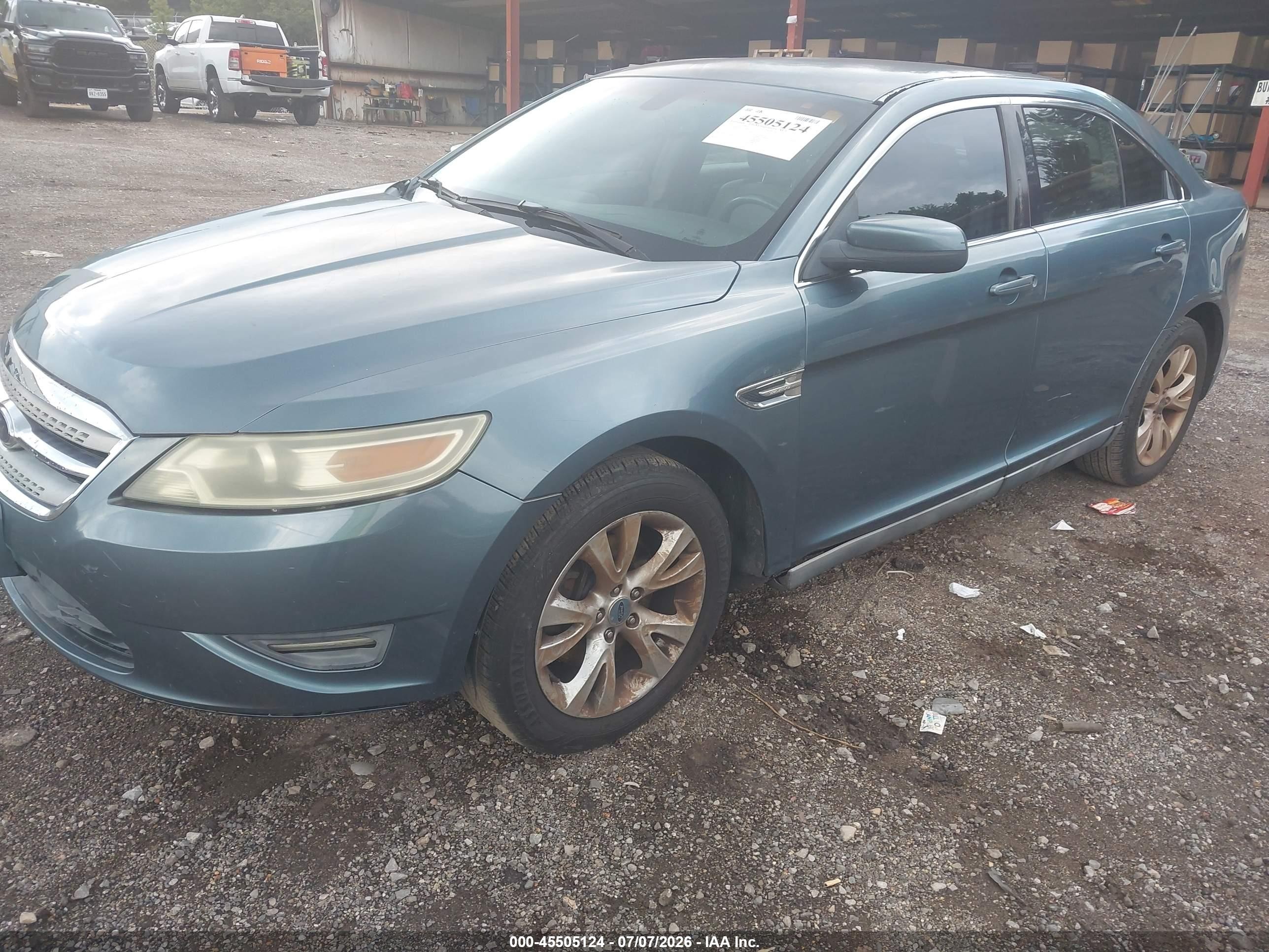 2010 Ford Taurus Sel Синий vin: 1FAHP2EW9AG145480