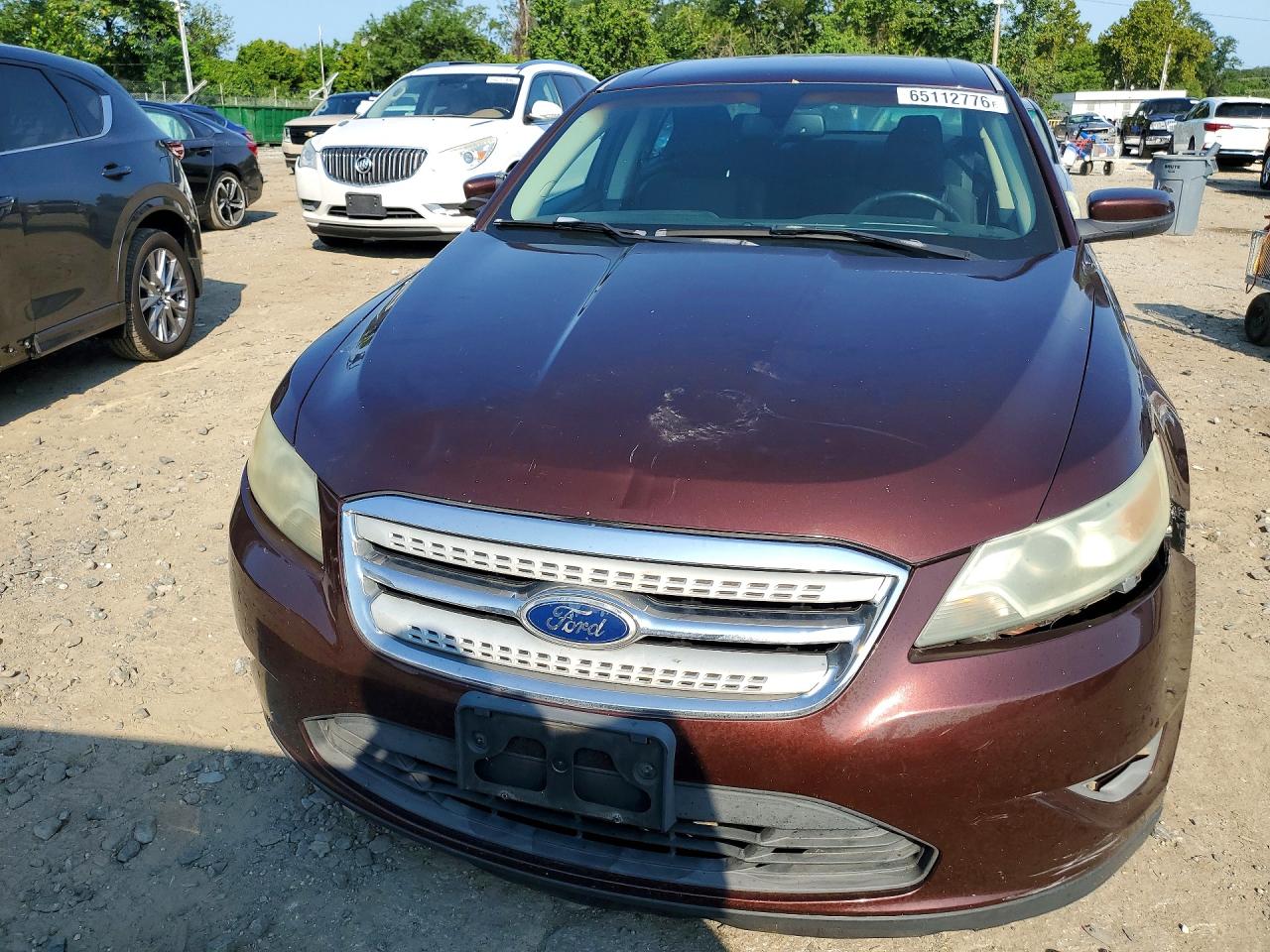 2010 Ford Taurus Sel Maroon vin: 1FAHP2EW9AG157399