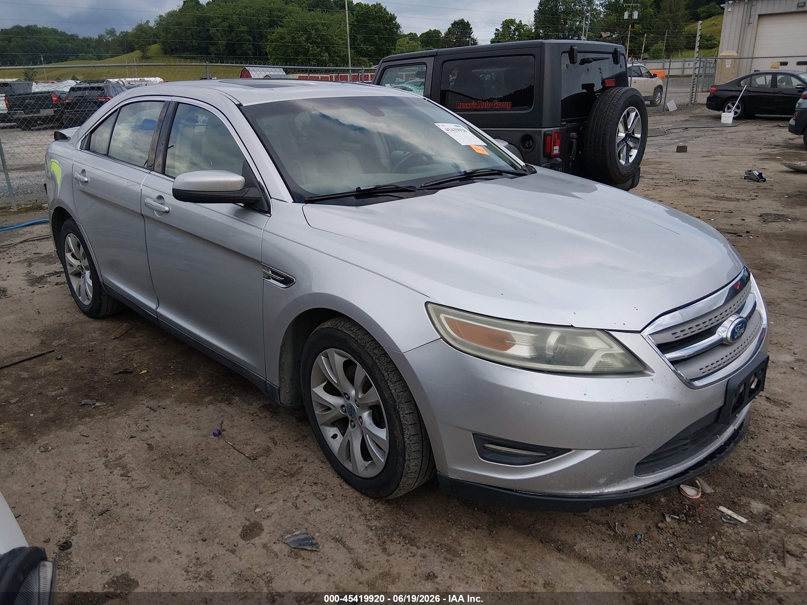 2010 Ford Taurus Sel Silver vin: 1FAHP2EW9AG160707