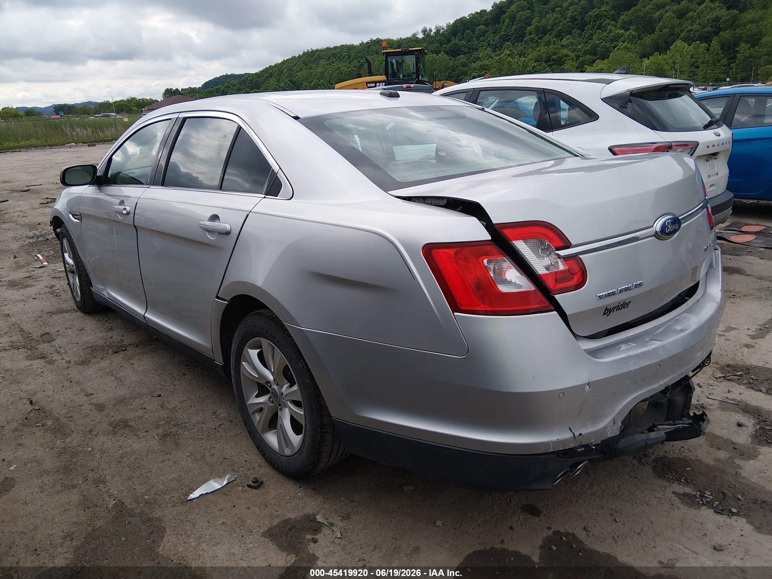 2010 Ford Taurus Sel Silver vin: 1FAHP2EW9AG160707
