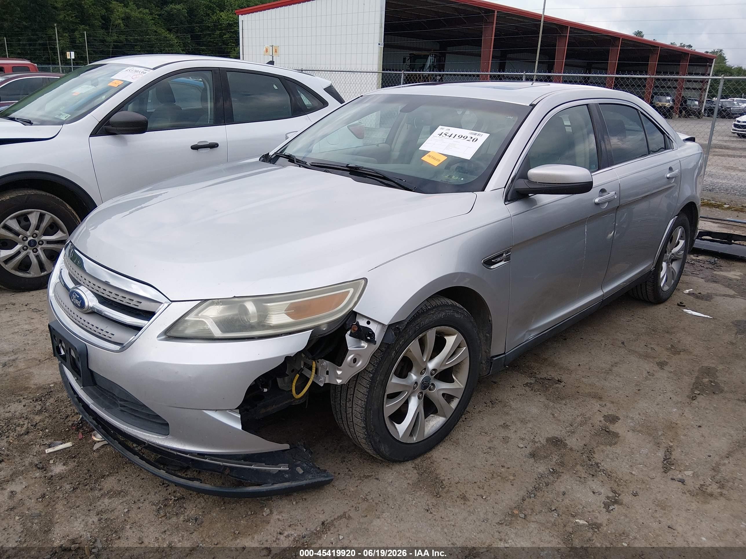 2010 Ford Taurus Sel Silver vin: 1FAHP2EW9AG160707