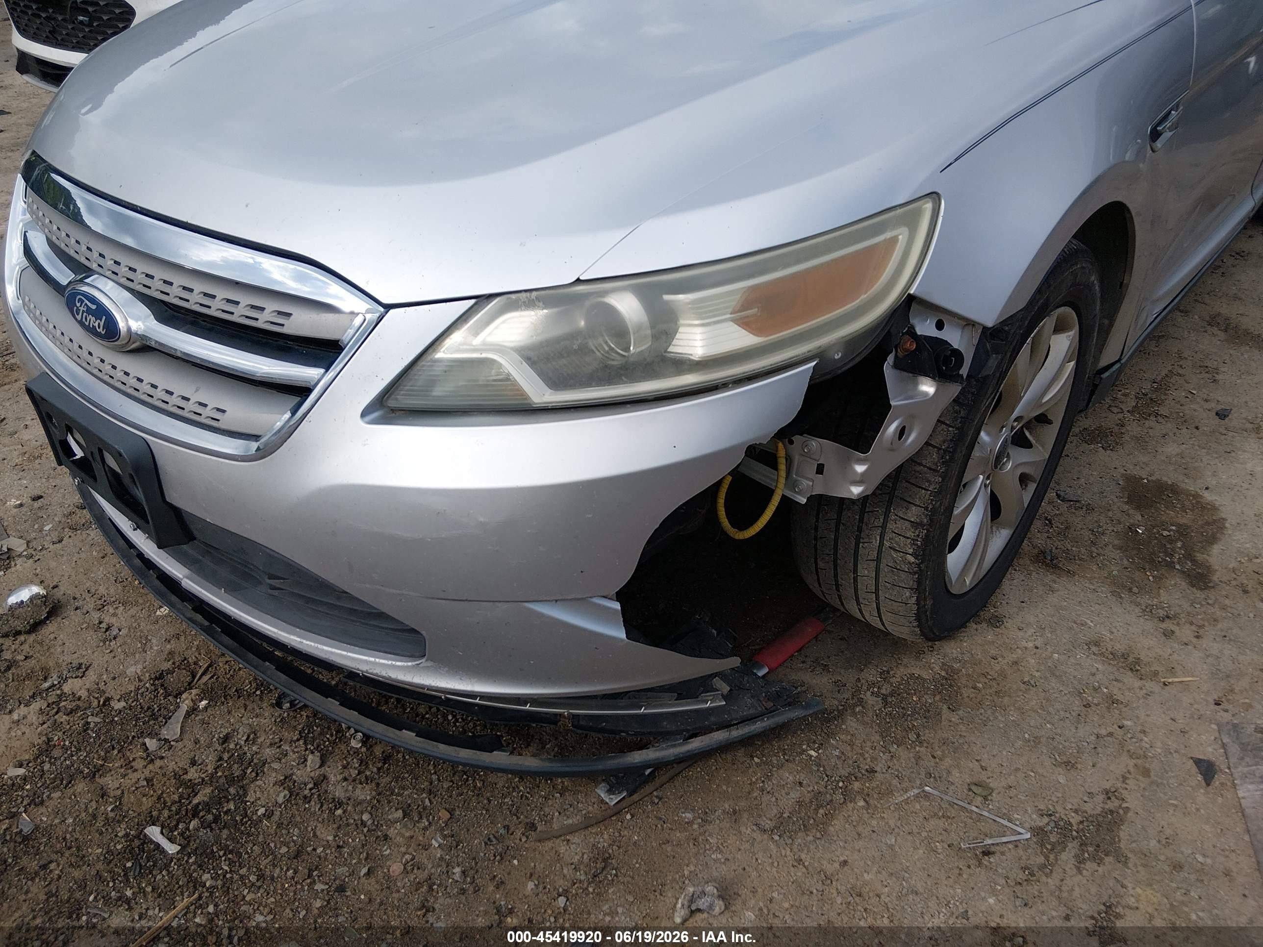 2010 Ford Taurus Sel Silver vin: 1FAHP2EW9AG160707