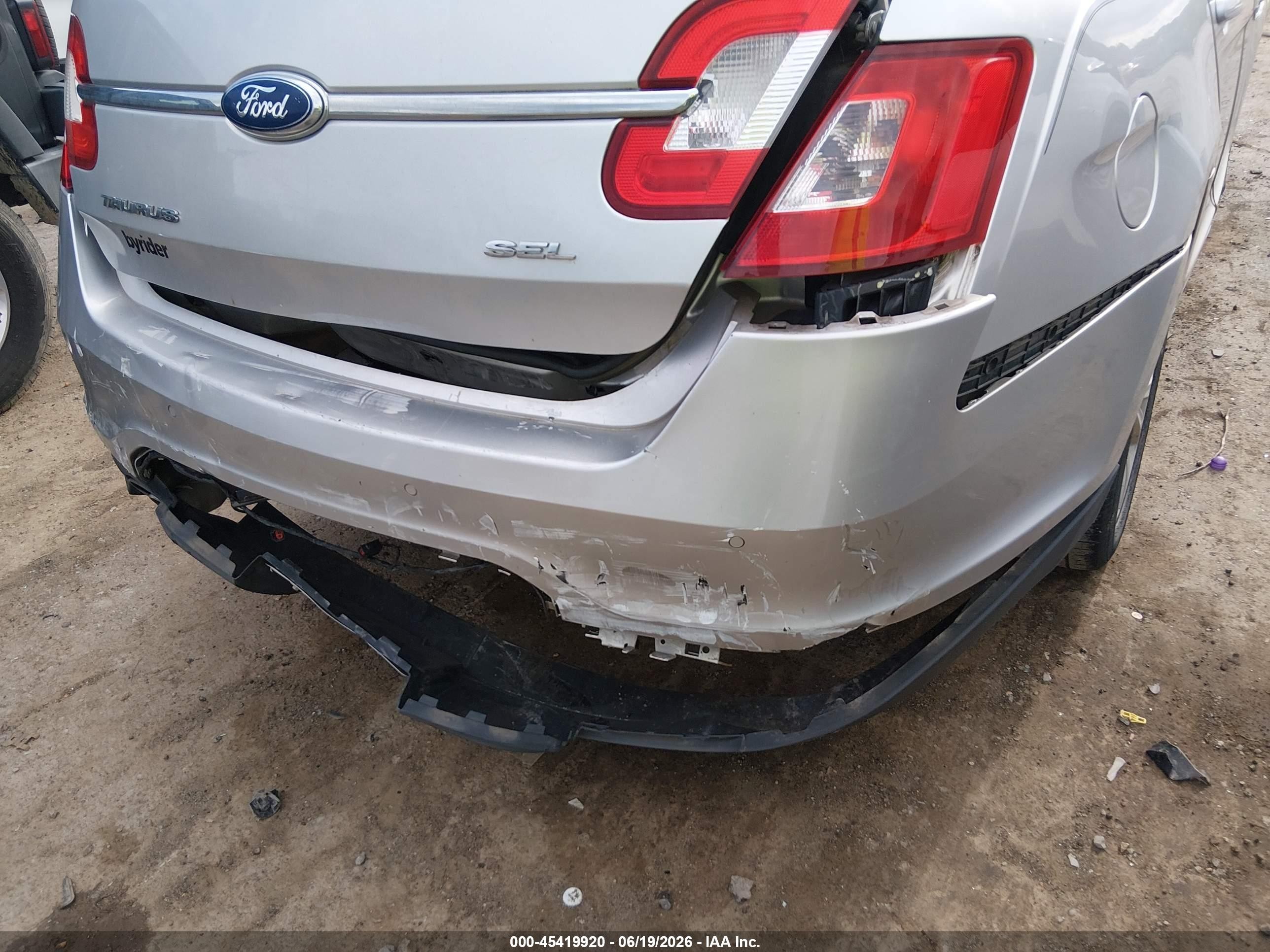 2010 Ford Taurus Sel Silver vin: 1FAHP2EW9AG160707