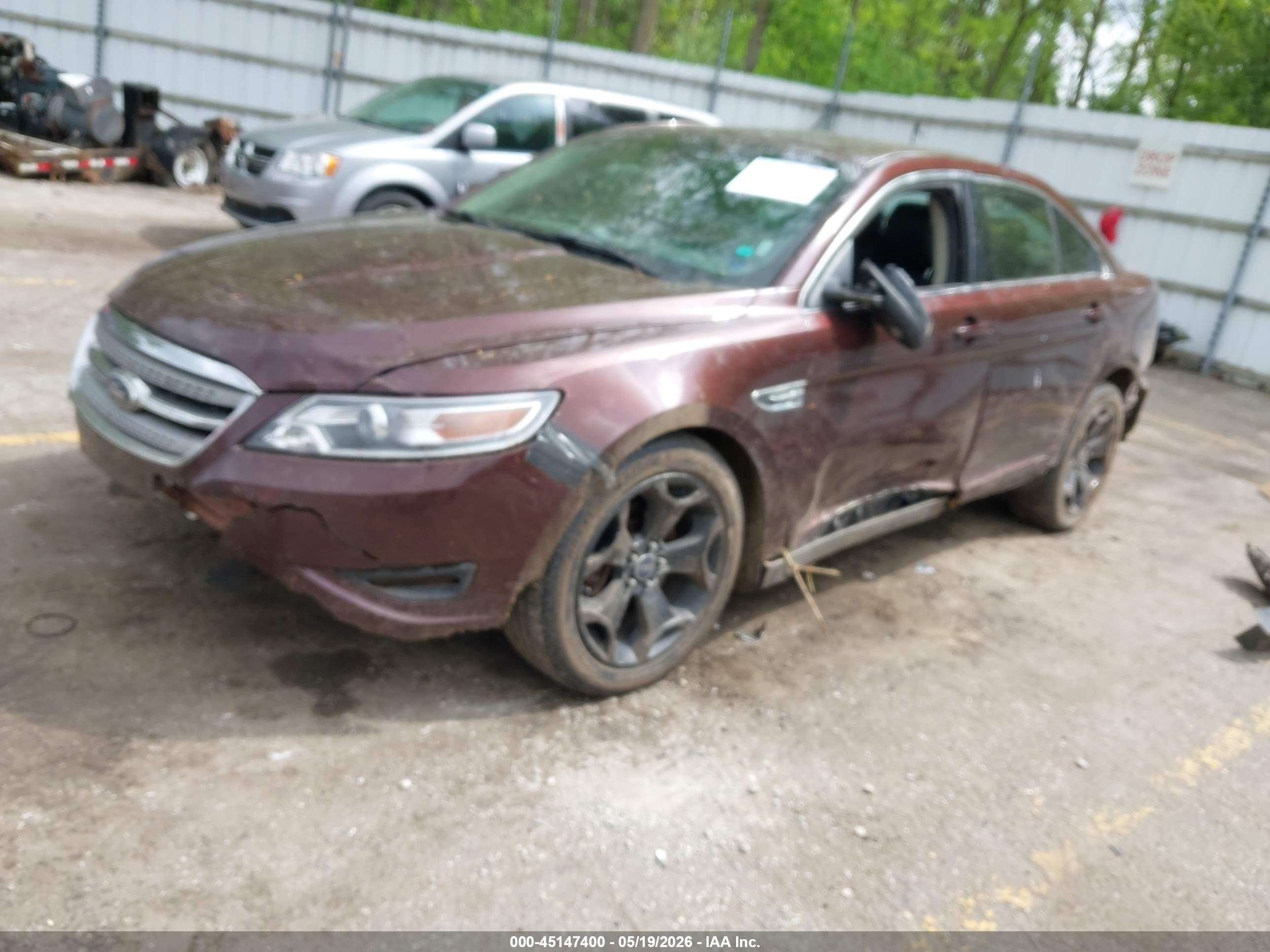 2010 Ford Taurus Sel Бордовый vin: 1FAHP2EW9AG162800