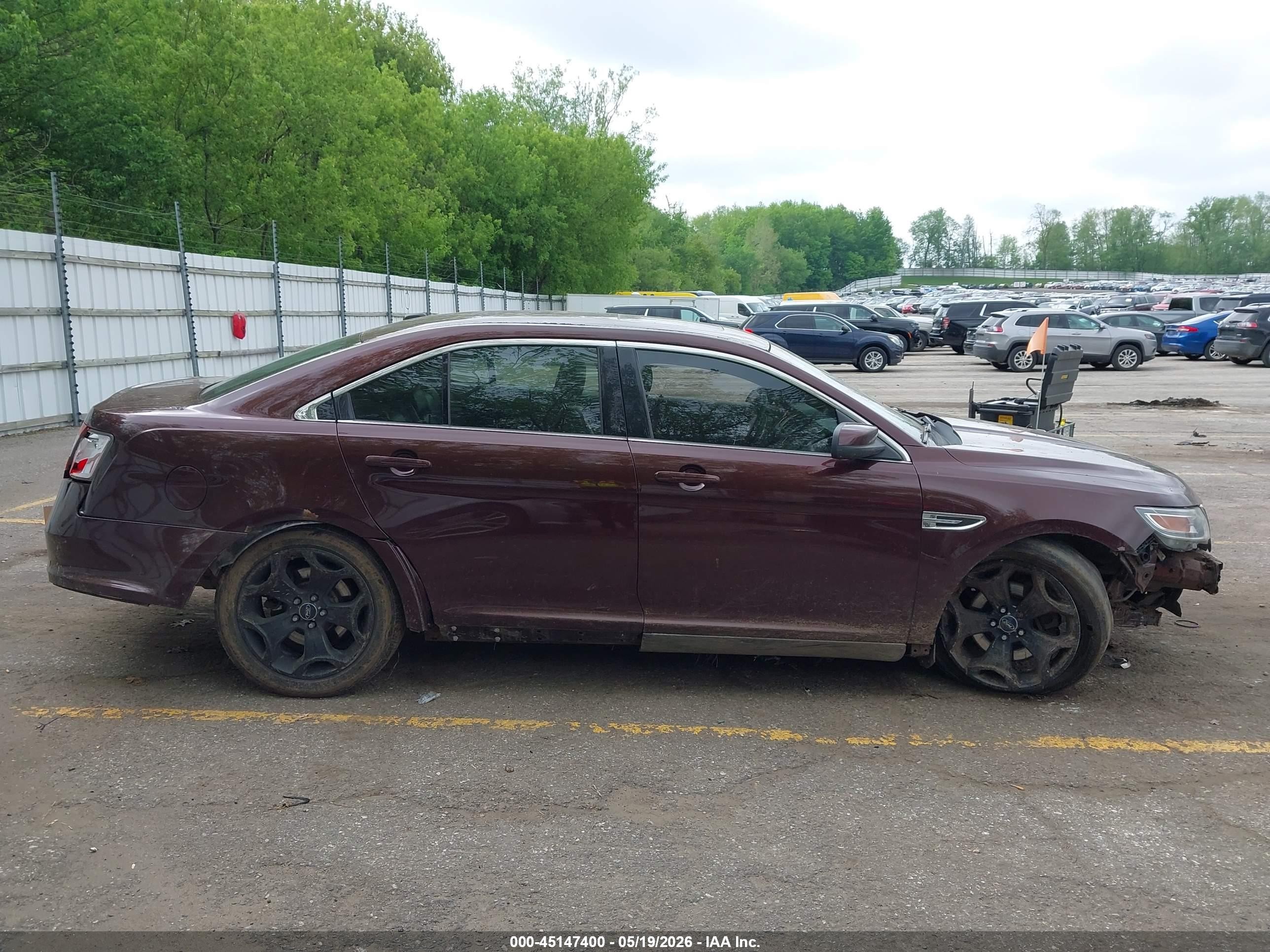 2010 Ford Taurus Sel Бордовый vin: 1FAHP2EW9AG162800