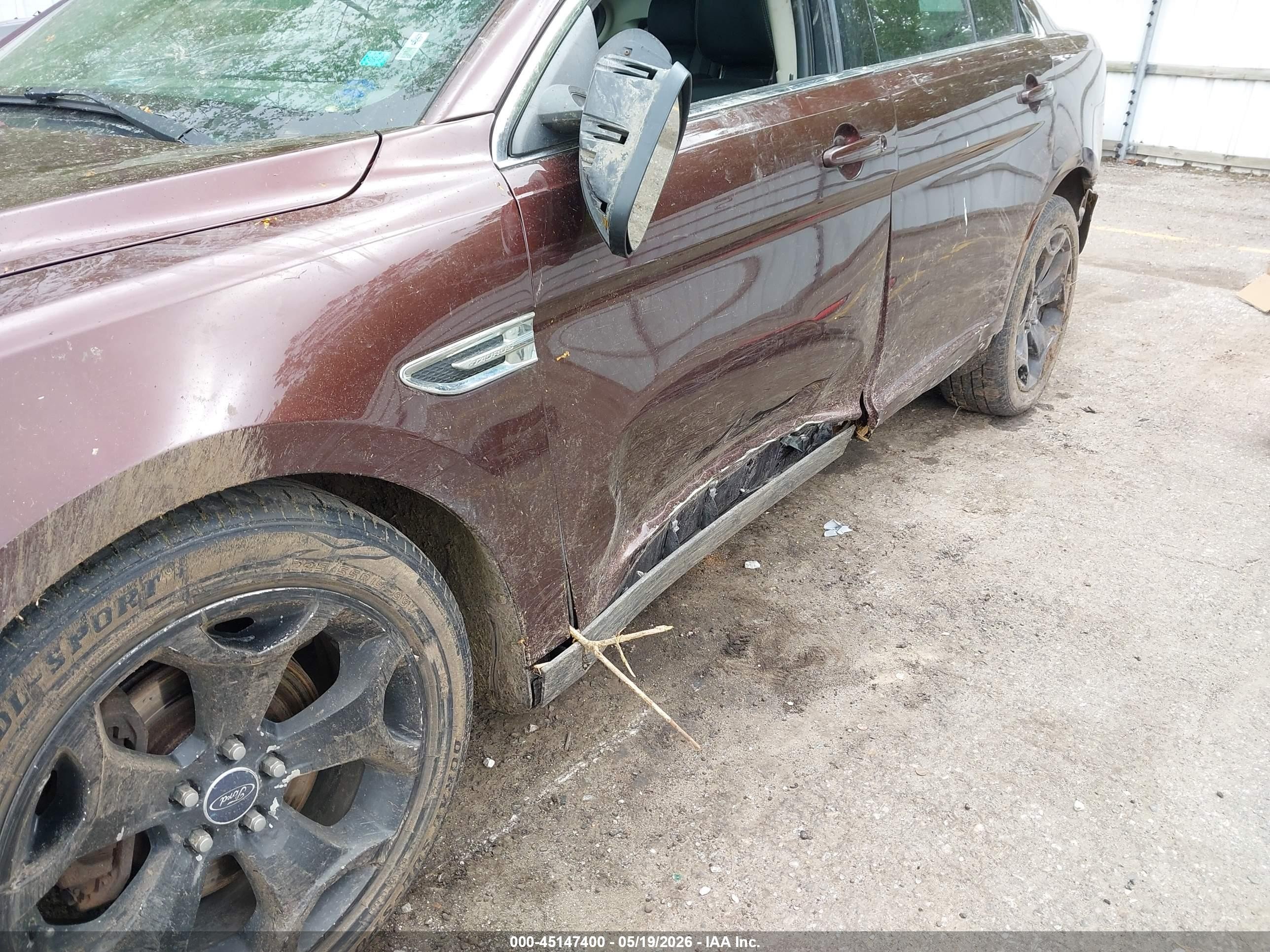 2010 Ford Taurus Sel Бордовый vin: 1FAHP2EW9AG162800