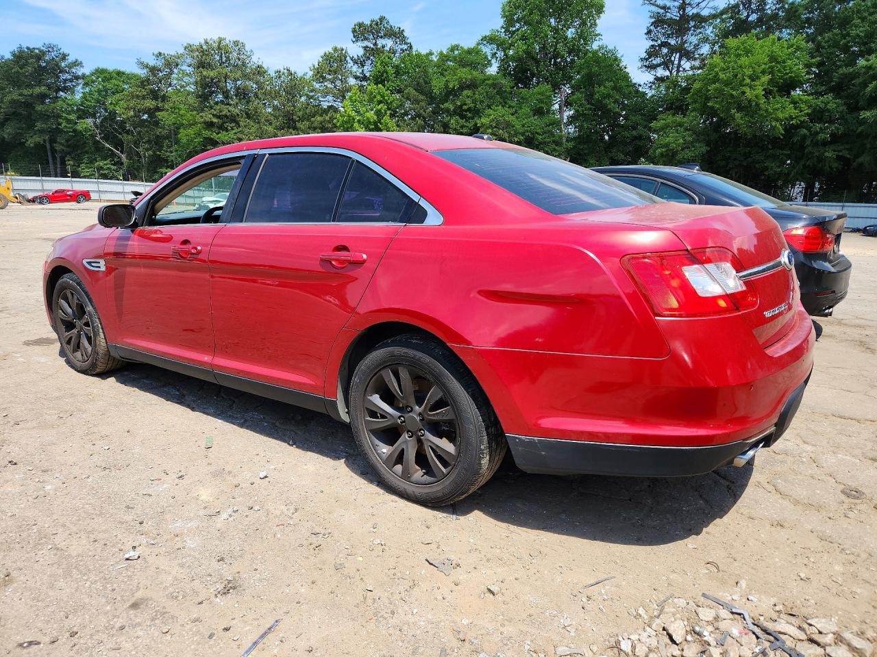 2011 Ford Taurus Sel Red vin: 1FAHP2EW9BG105403