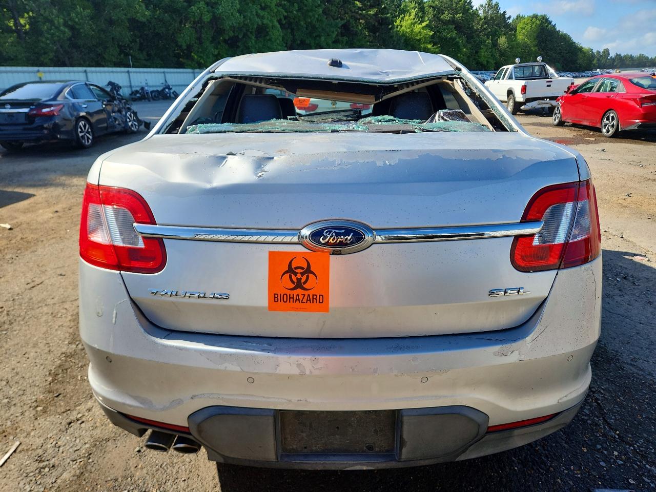 2011 Ford Taurus Sel Silver vin: 1FAHP2EW9BG107068