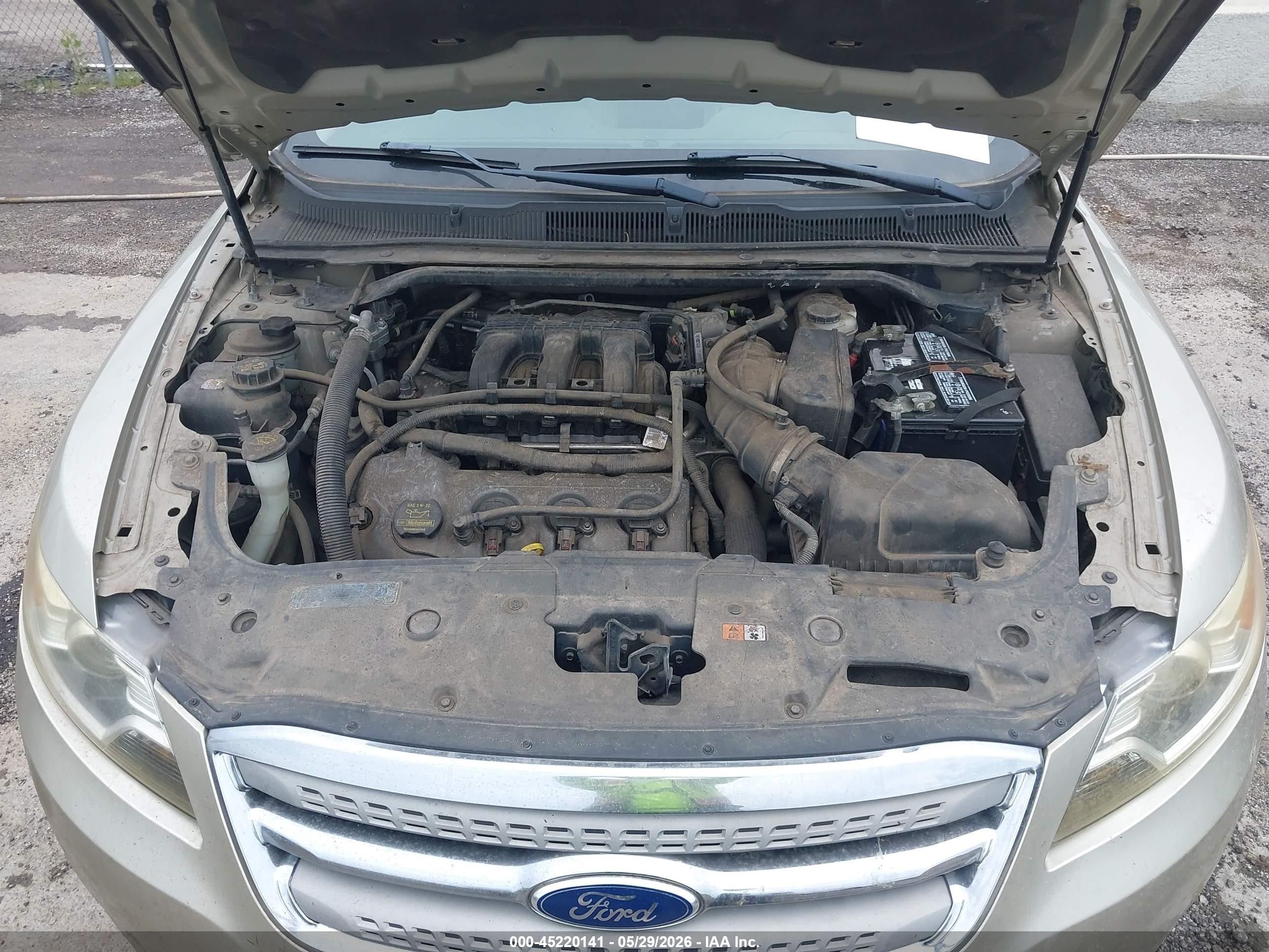 2011 Ford Taurus Sel Золотой vin: 1FAHP2EW9BG136196