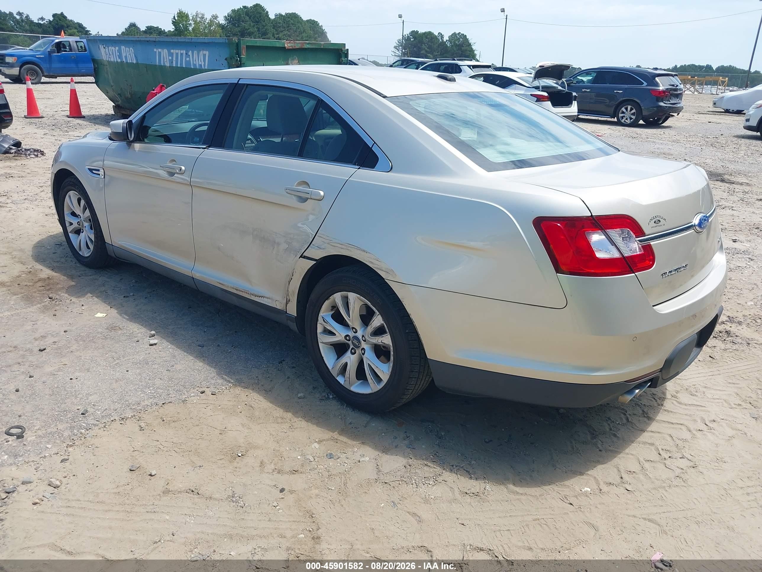 2011 Ford Taurus Sel Champagne vin: 1FAHP2EW9BG165682