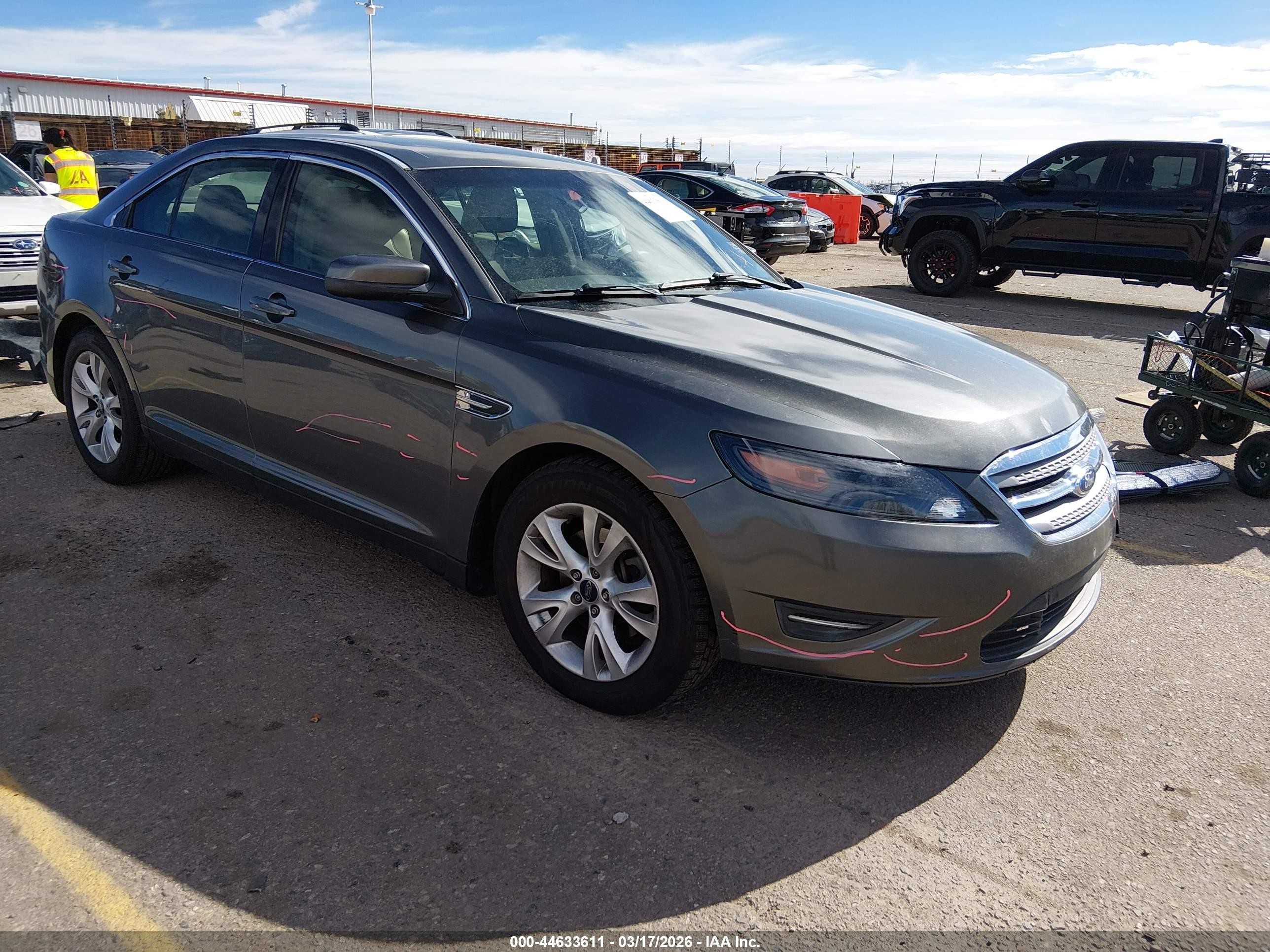 2012 Ford Taurus Sel Gray vin: 1FAHP2EW9CG111543