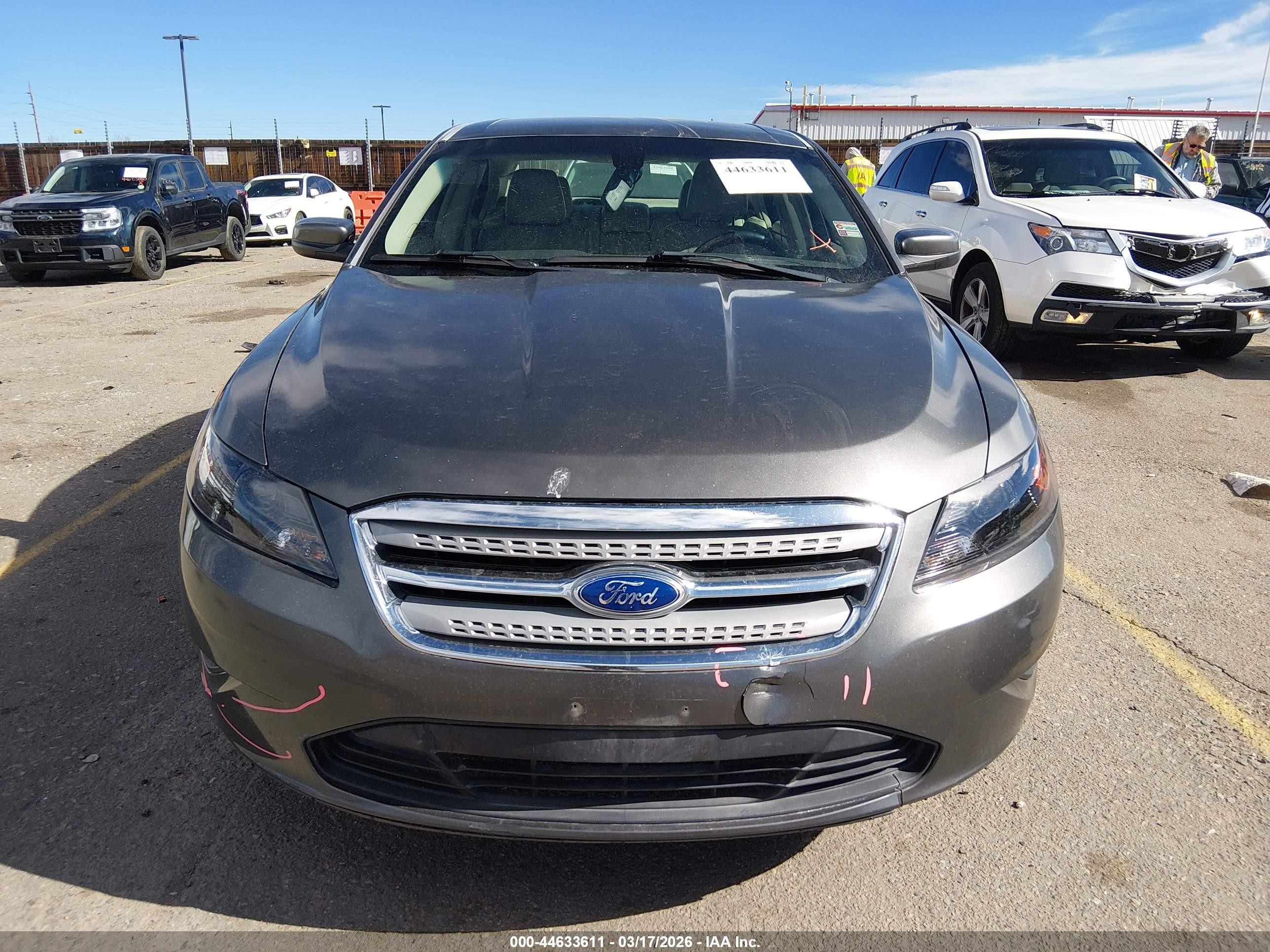 2012 Ford Taurus Sel Gray vin: 1FAHP2EW9CG111543