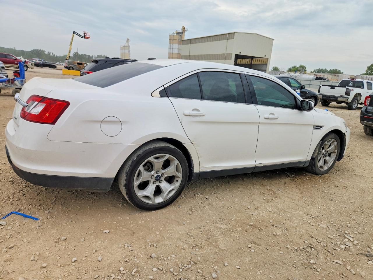 2012 Ford Taurus Sel White vin: 1FAHP2EW9CG116385