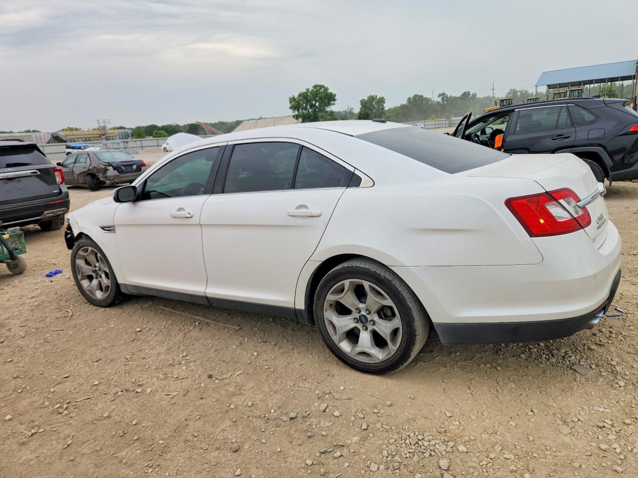 2012 Ford Taurus Sel White vin: 1FAHP2EW9CG116385