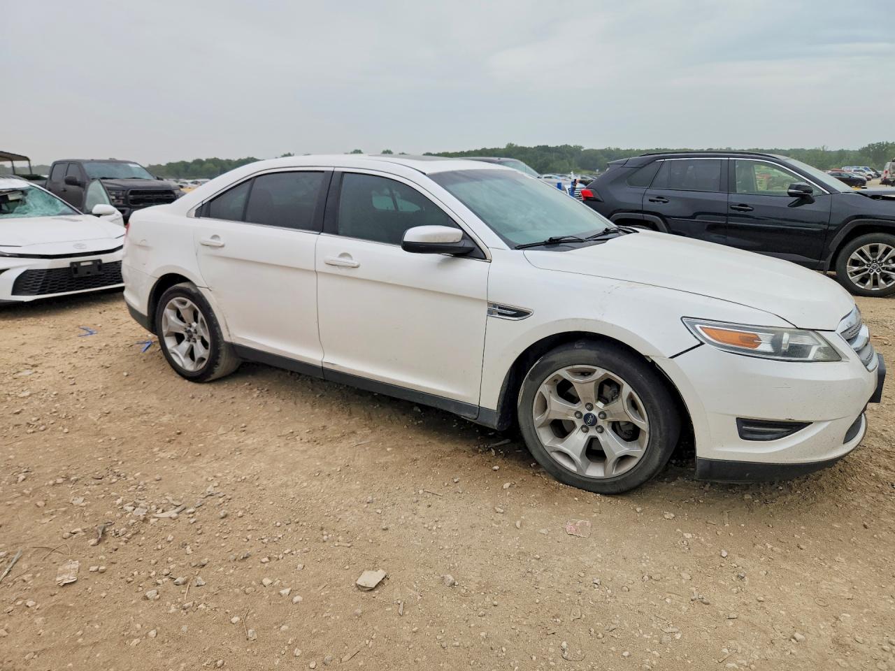 2012 Ford Taurus Sel White vin: 1FAHP2EW9CG116385