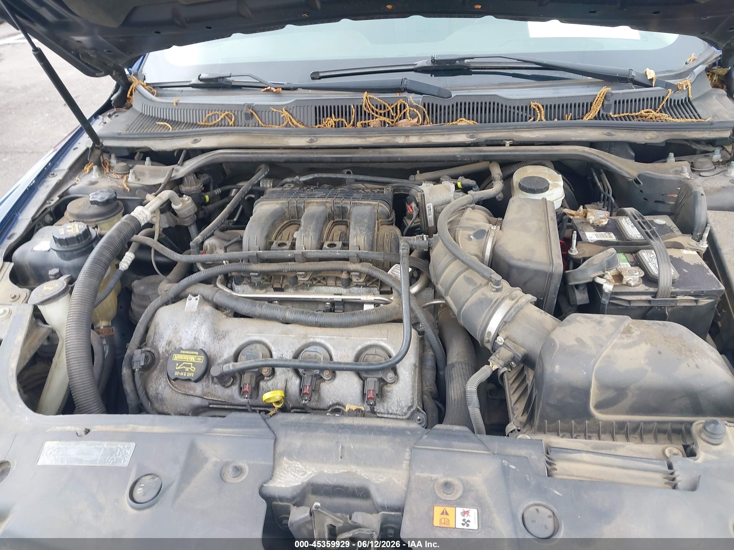 2012 Ford Taurus Sel Blue vin: 1FAHP2EW9CG124177