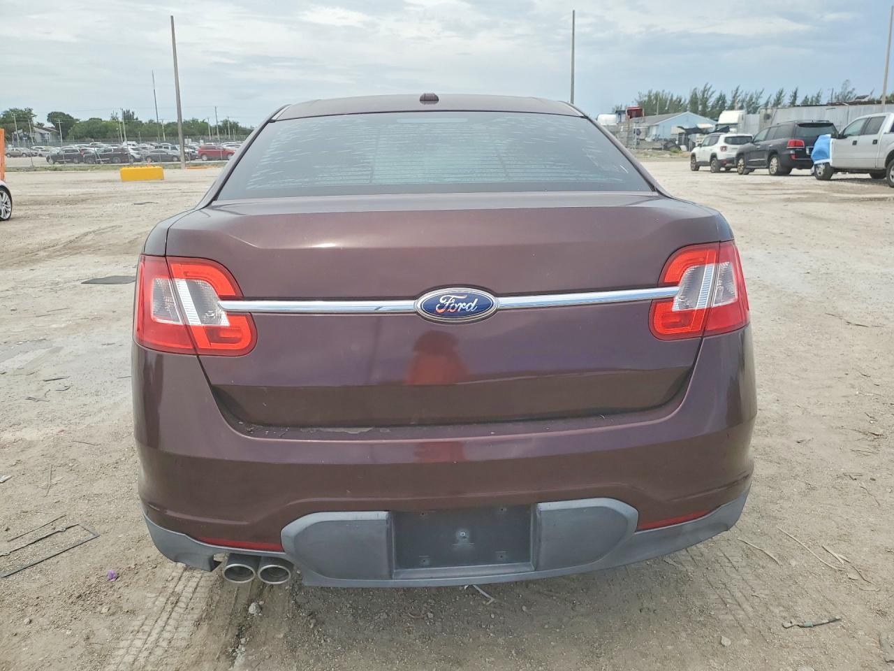 2012 Ford Taurus Sel Бордовый vin: 1FAHP2EW9CG125023