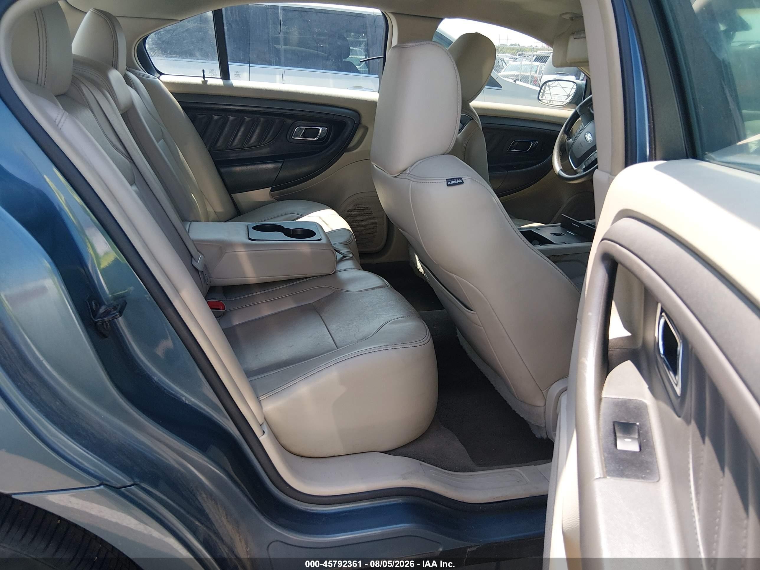 2010 Ford Taurus Sel Light Blue vin: 1FAHP2EWXAG161204