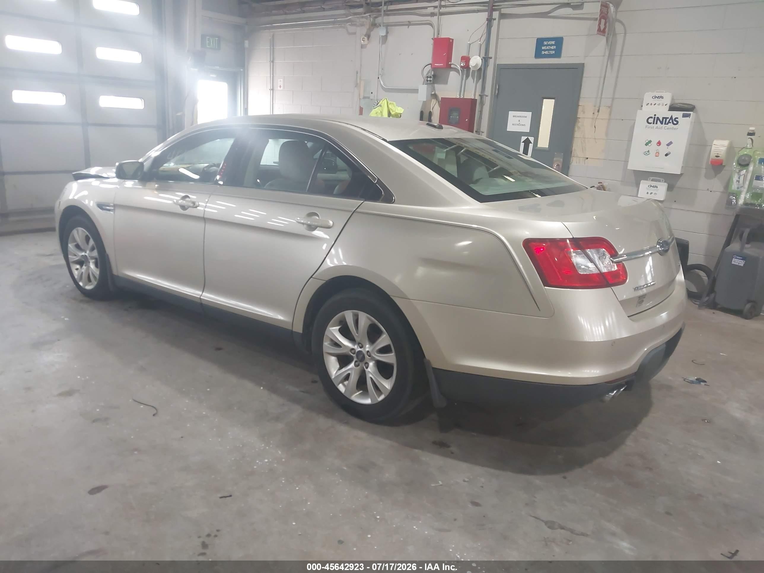2010 Ford Taurus Sel Tan vin: 1FAHP2EWXAG170047