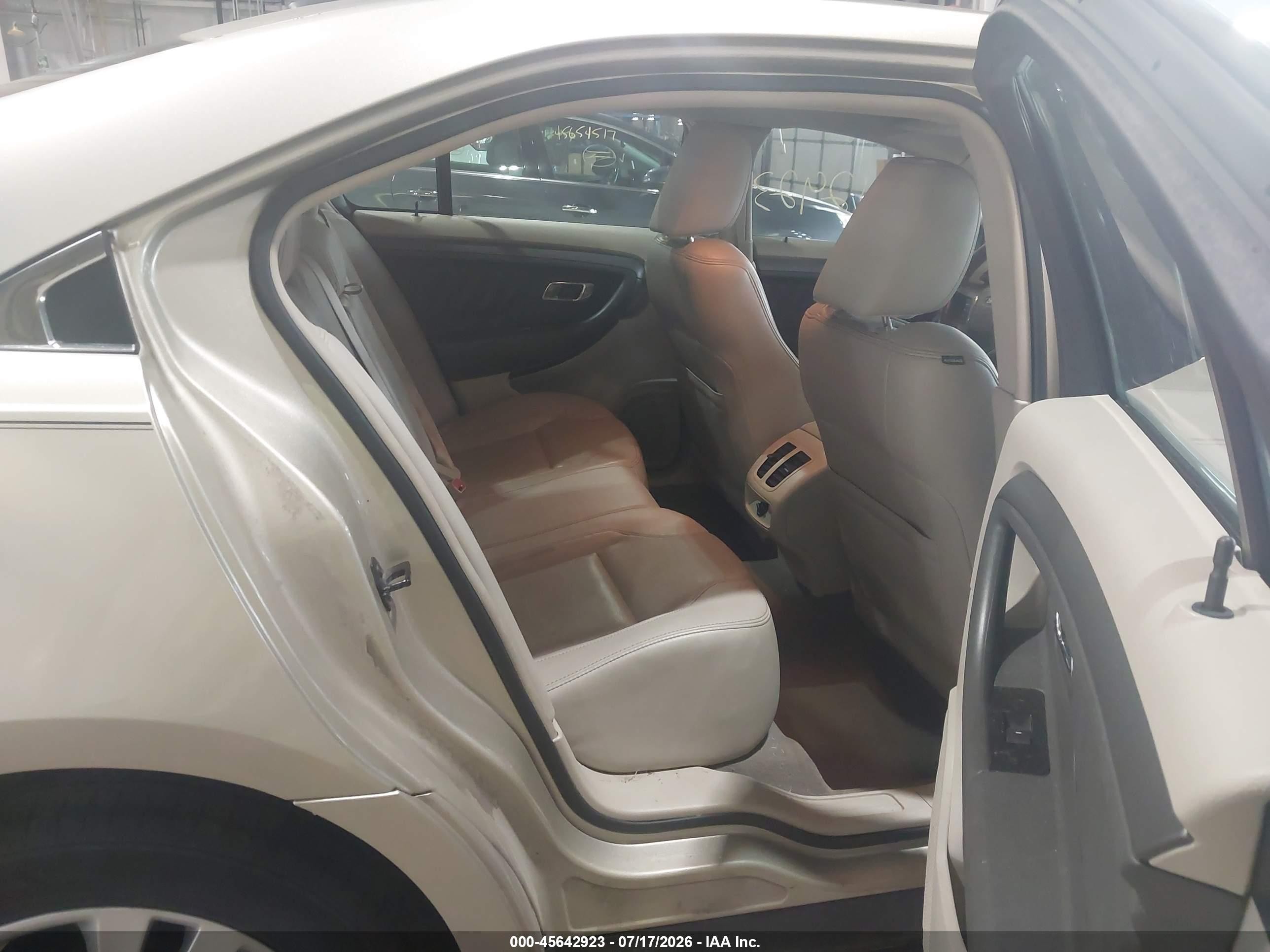 2010 Ford Taurus Sel Tan vin: 1FAHP2EWXAG170047